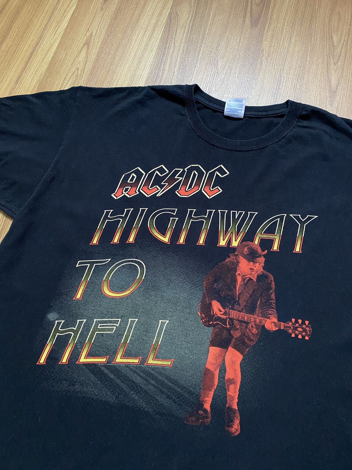 Band Tees AC/DC Highway To Hell T Shirt Band Tee Metallica Iron Maiden Size US XL / EU 56 / 4 - 2 Thumbnail