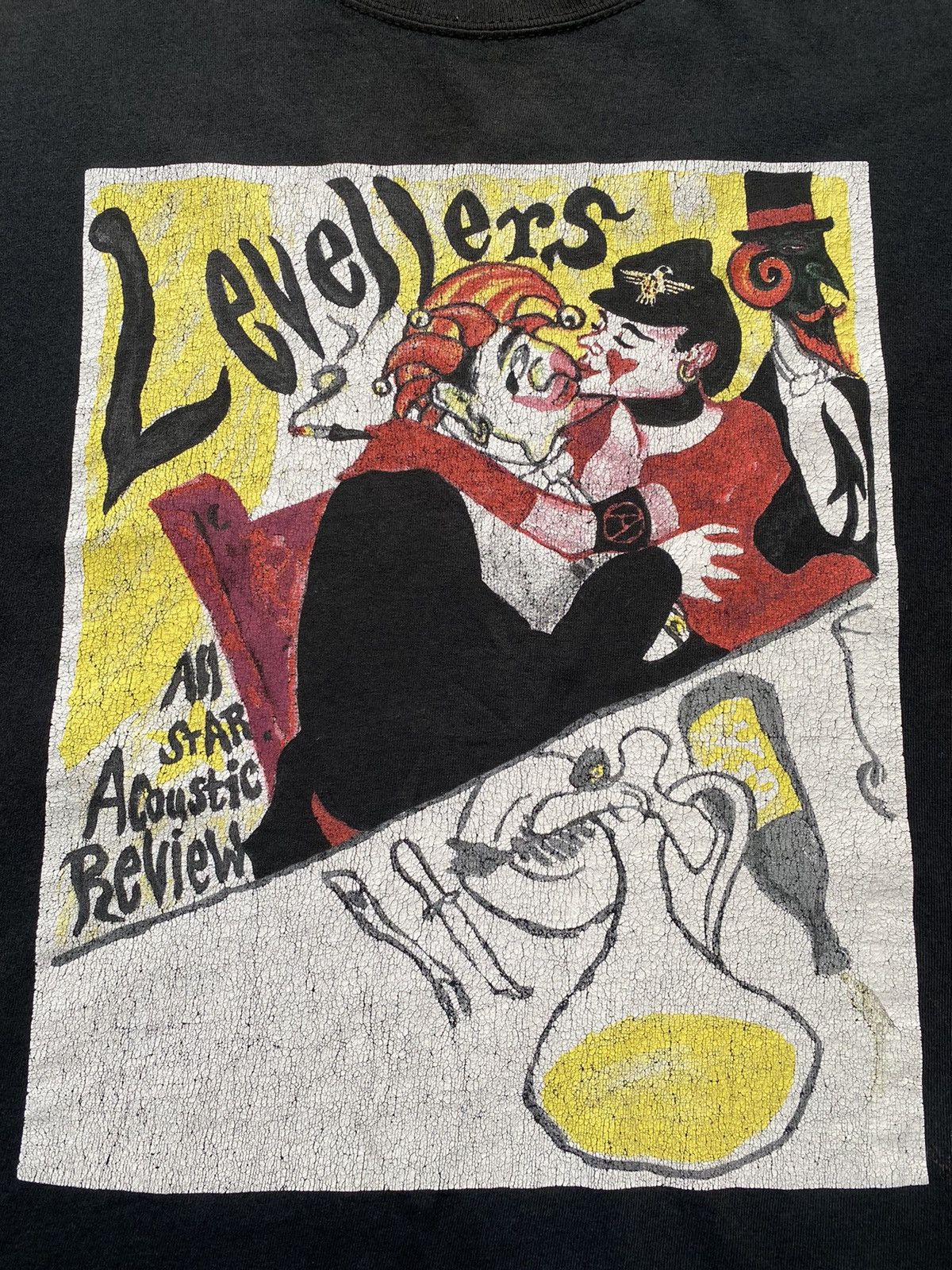 Band Tees Vintage Levellers T Shirt Tee like Pink Floyd Doors Size US L / EU 52-54 / 3 - 3 Thumbnail