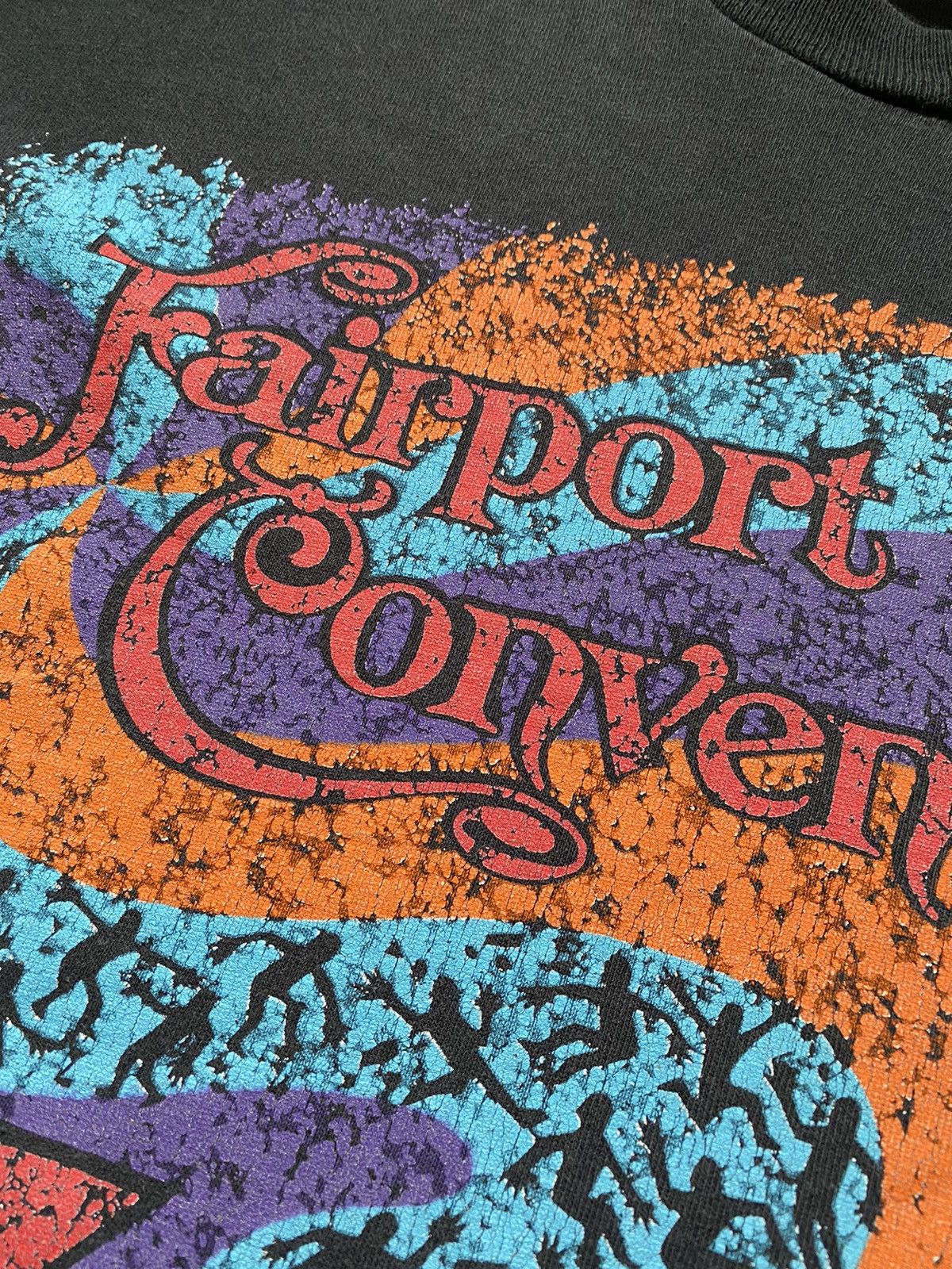 Band Tees Vintage Fairport Convention T Shirt 1993 like Pink Floyd Size US XL / EU 56 / 4 - 3 Thumbnail