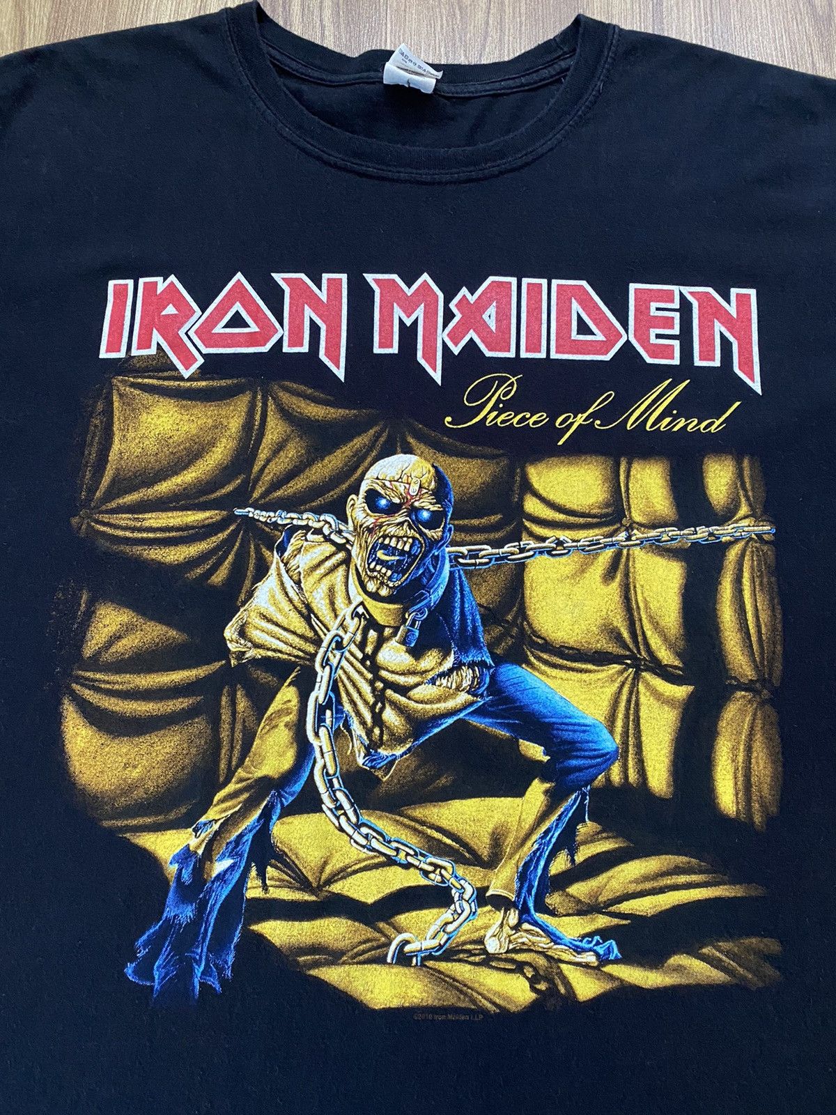 Band Tees Y2K Iron Maiden Piece Of Mind T Shirt Tee Metallica Slayer Size US XL / EU 56 / 4 - 2 Thumbnail