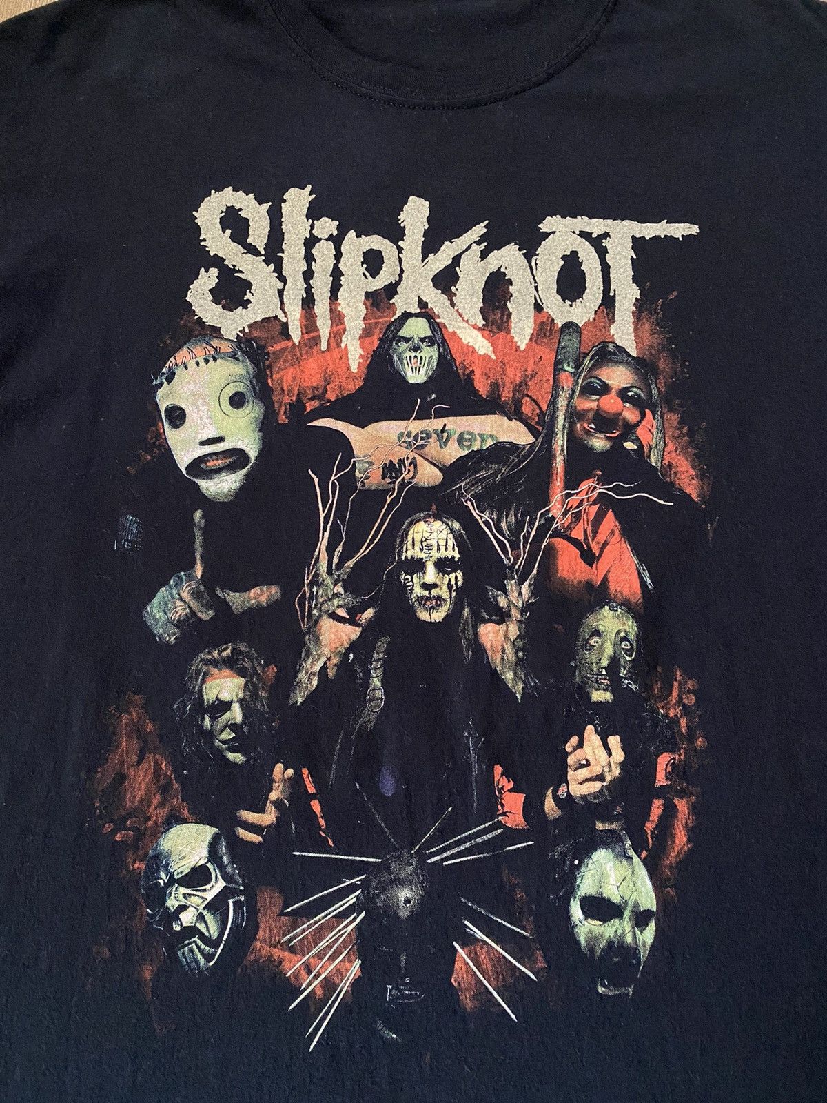 Band Tees Y2K Slipknot Band T Shirt Tee like Rammstein Linkin Park Size US M / EU 48-50 / 2 - 2 Thumbnail