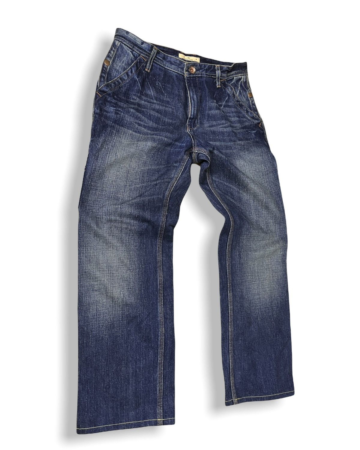 Global Work GLOBAL WORK CARGO WORKERS MULTI-POCKETS DENIM JAPAN Size US 34 / EU 50 - 4 Thumbnail
