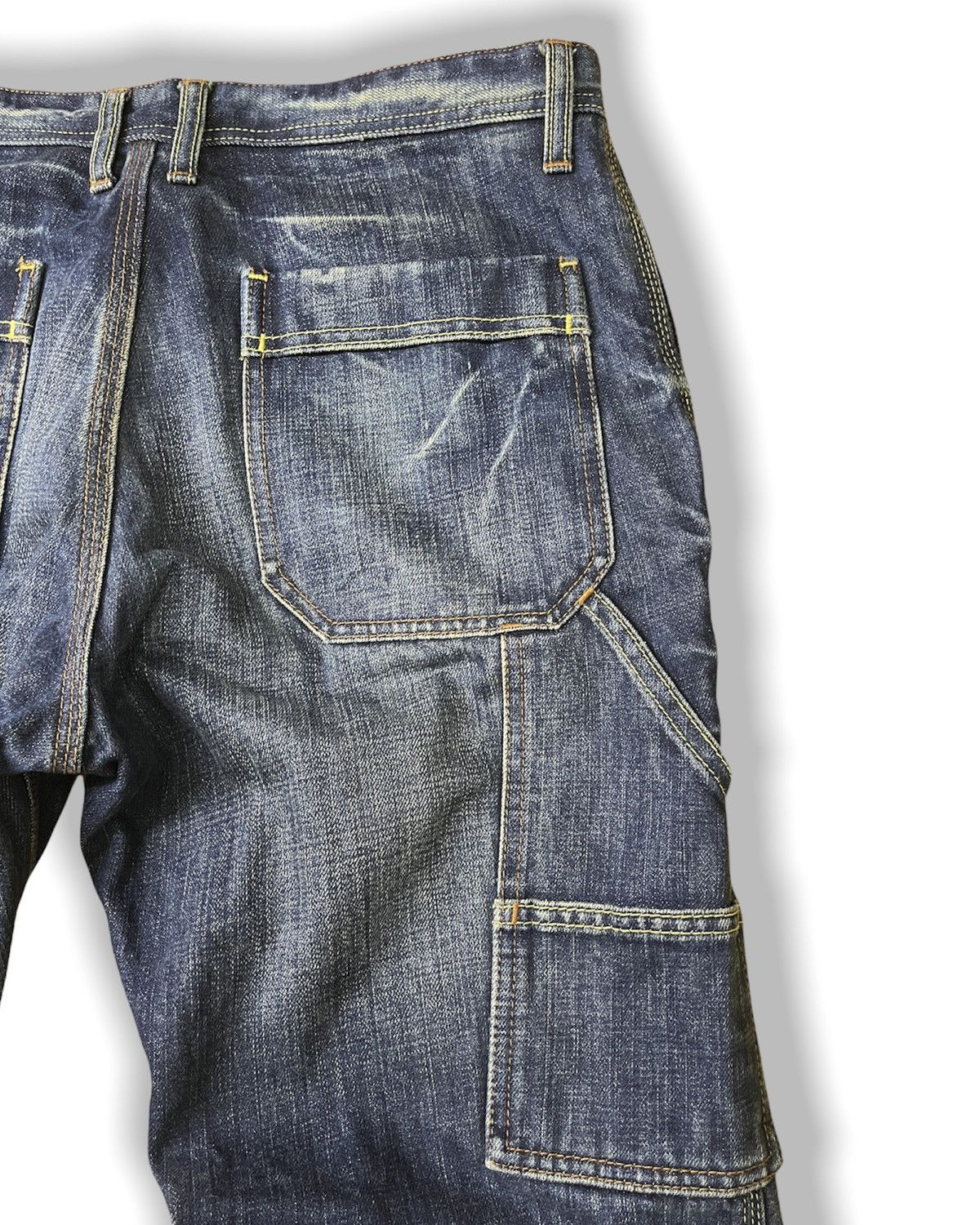 Global Work GLOBAL WORK CARGO WORKERS MULTI-POCKETS DENIM JAPAN Size US 34 / EU 50 - 11 Thumbnail