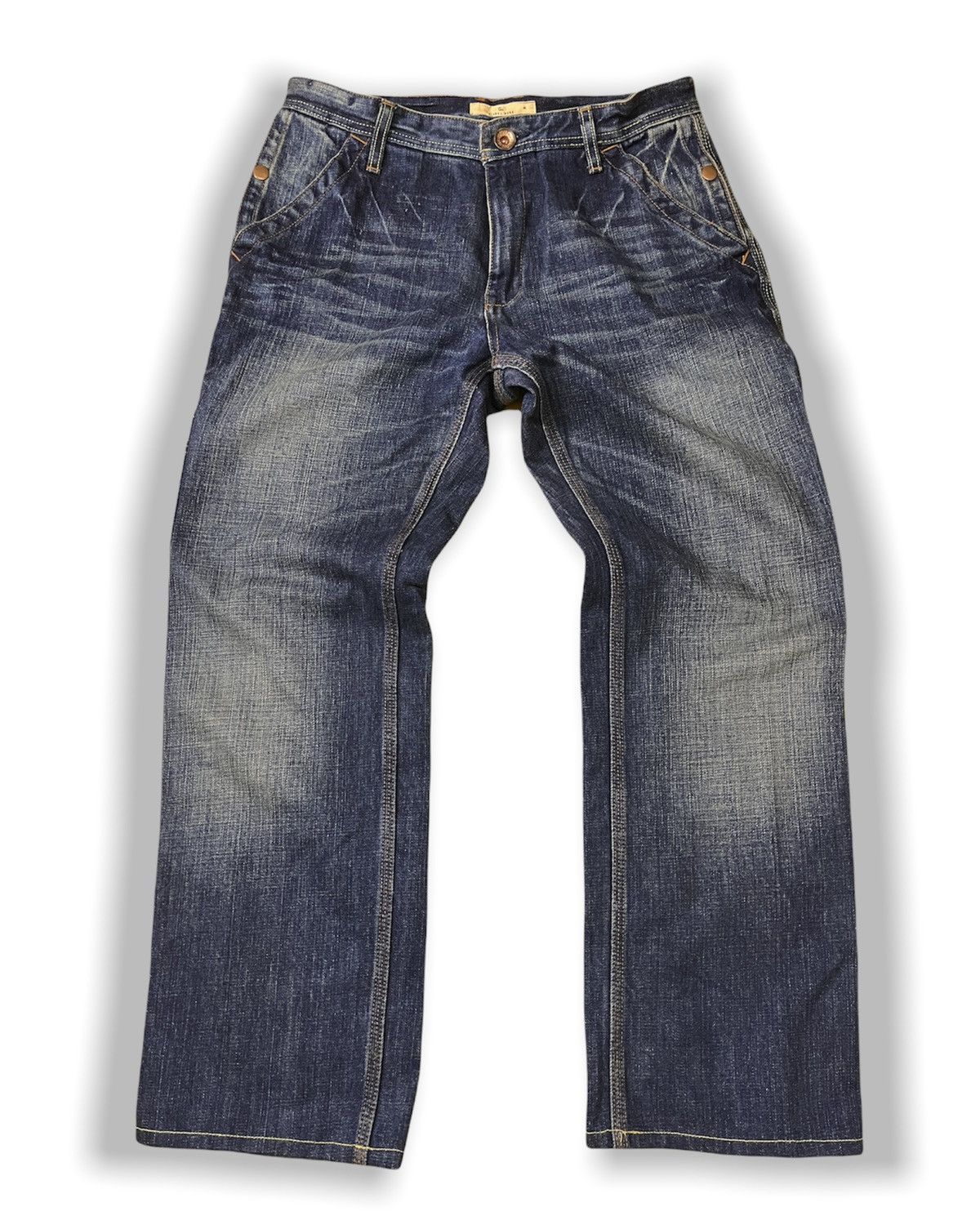 Global Work GLOBAL WORK CARGO WORKERS MULTI-POCKETS DENIM JAPAN Size US 34 / EU 50 - 13 Thumbnail