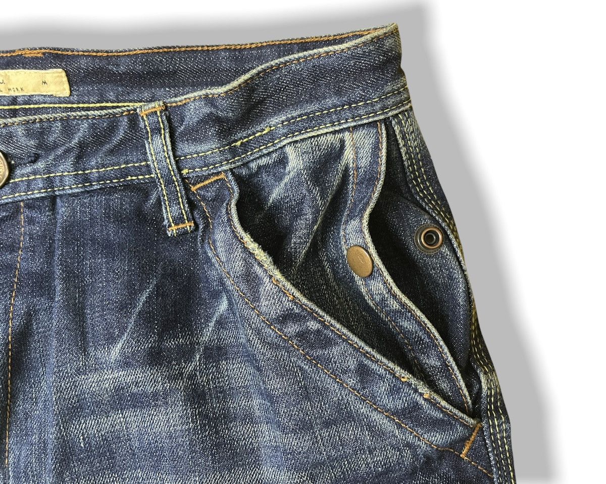Global Work GLOBAL WORK CARGO WORKERS MULTI-POCKETS DENIM JAPAN Size US 34 / EU 50 - 9 Thumbnail