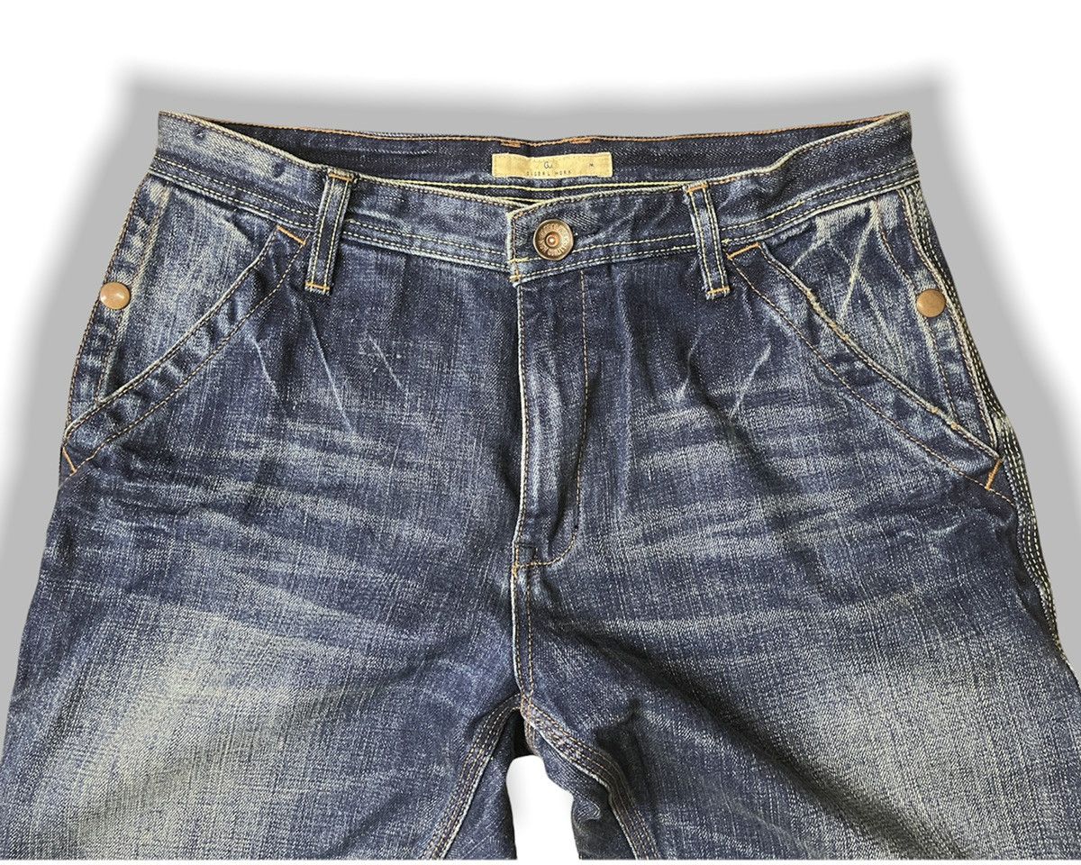 Global Work GLOBAL WORK CARGO WORKERS MULTI-POCKETS DENIM JAPAN Size US 34 / EU 50 - 6 Thumbnail