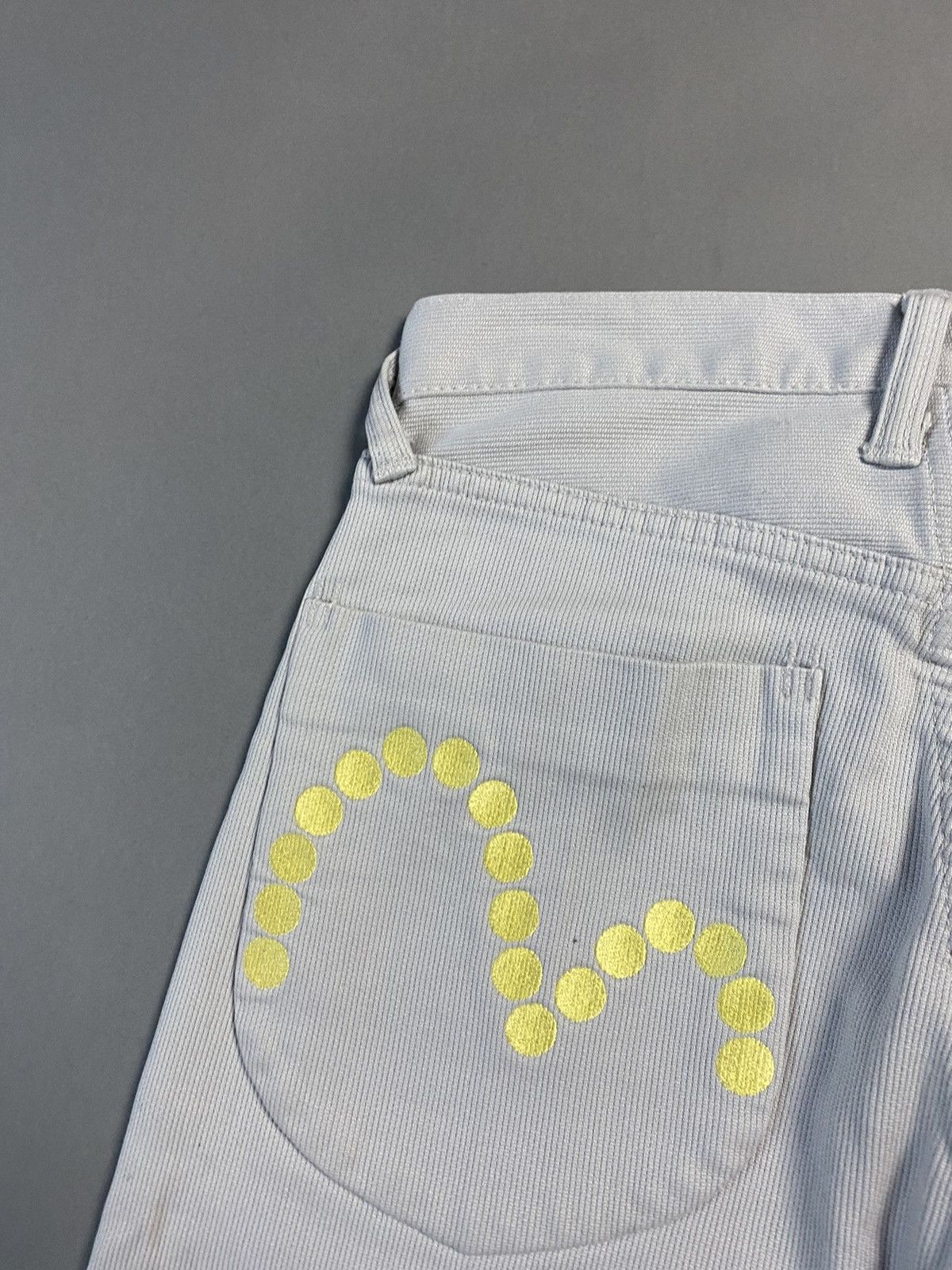 Evisu × Japanese Brand × Vintage Evisu Fairway Genes vintage grey chino pants gold dots logo Size 26" / US 2 / IT 38 - 3 Thumbnail