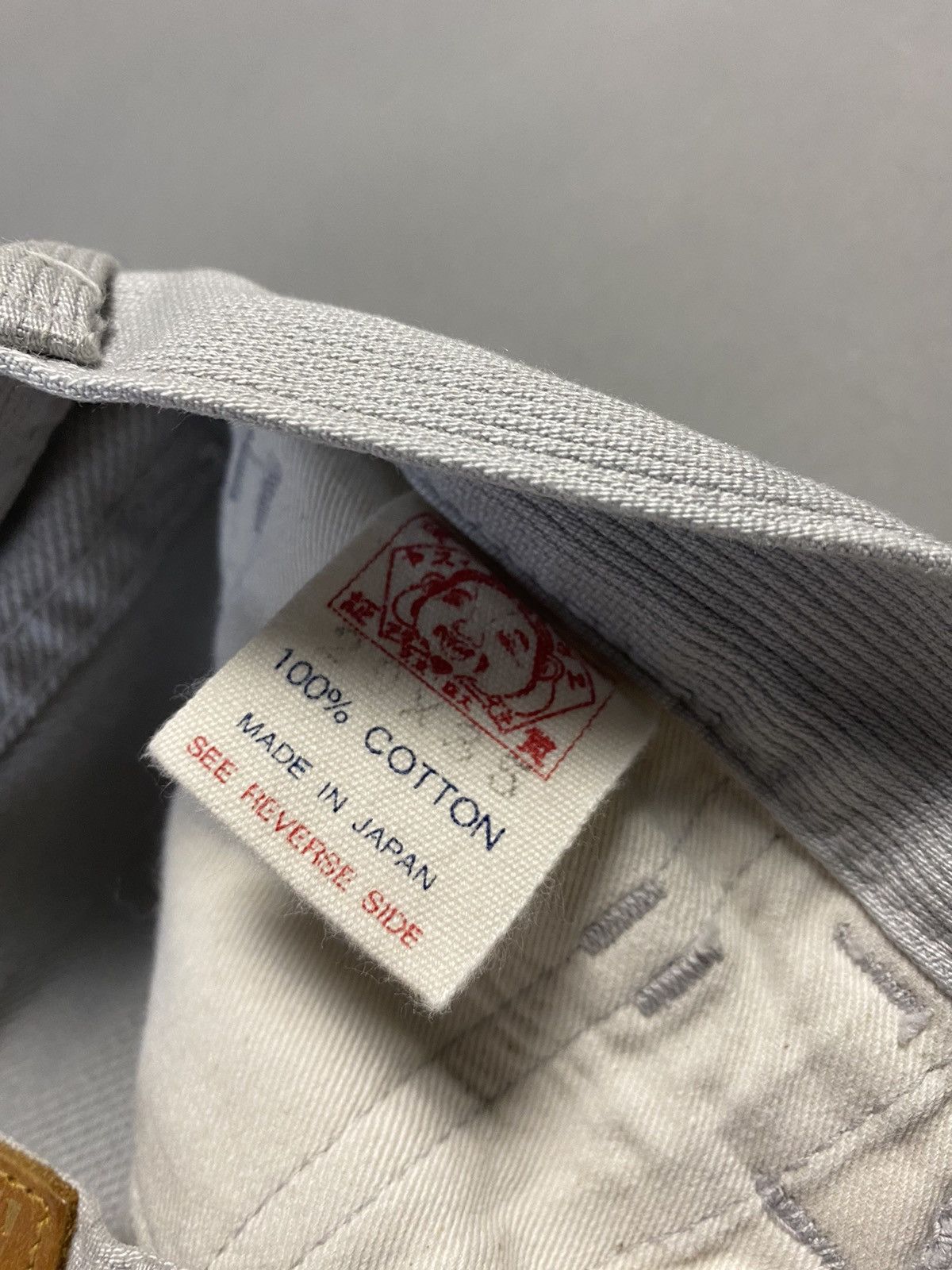 Evisu × Japanese Brand × Vintage Evisu Fairway Genes vintage grey chino pants gold dots logo Size 26" / US 2 / IT 38 - 6 Thumbnail