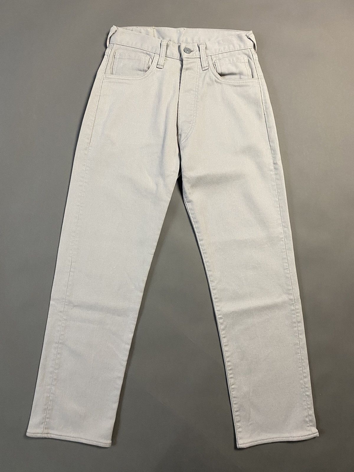 Evisu × Japanese Brand × Vintage Evisu Fairway Genes vintage grey chino pants gold dots logo Size 26" / US 2 / IT 38 - 4 Thumbnail