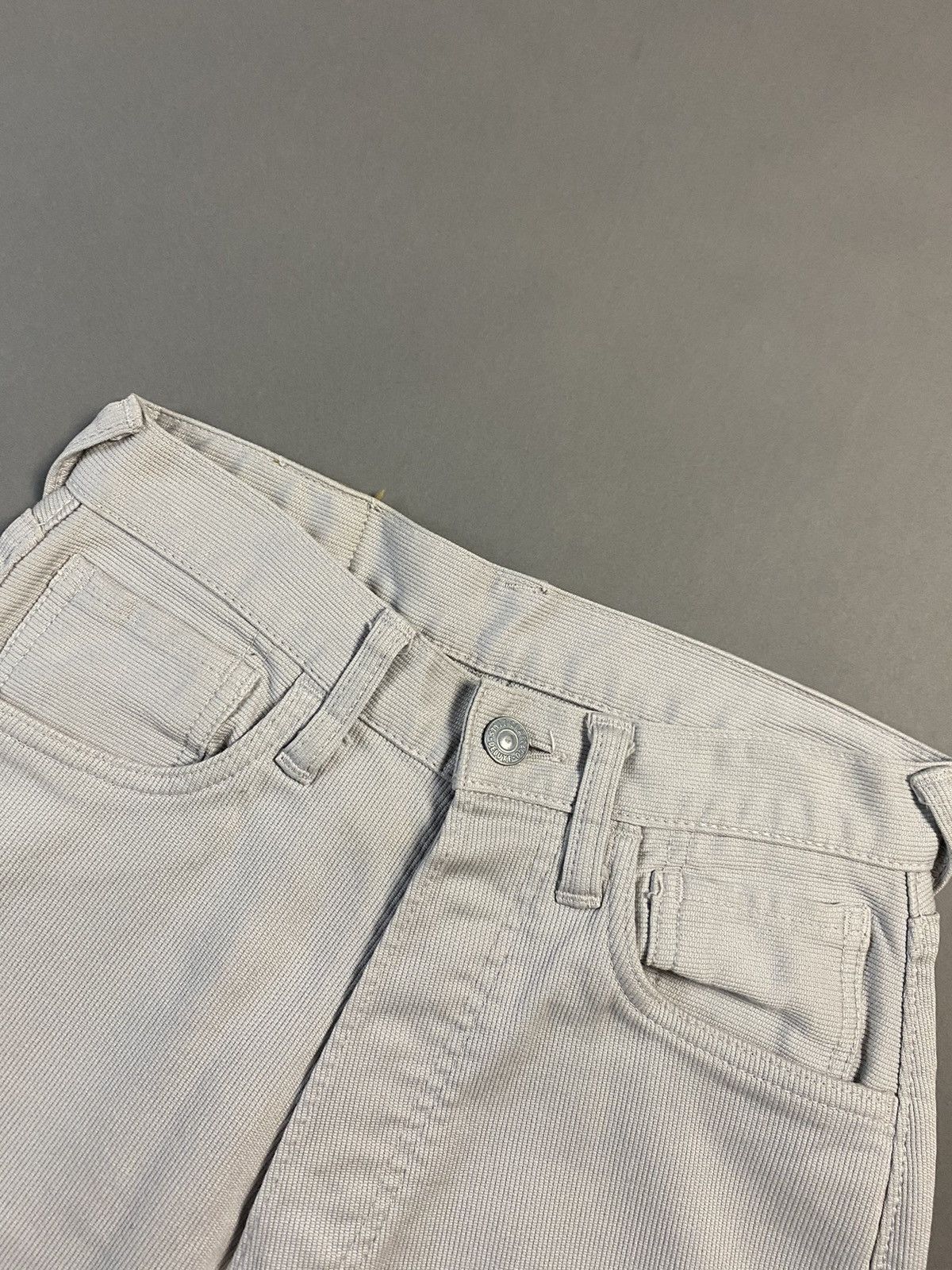 Evisu × Japanese Brand × Vintage Evisu Fairway Genes vintage grey chino pants gold dots logo Size 26" / US 2 / IT 38 - 5 Thumbnail