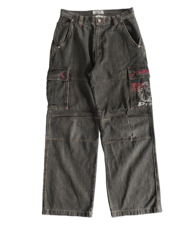 Beauty Beast × Vintage Y2K JAPANESE HIP HOP BAGGY PANTS Size US 30 / EU 46 - 1 Thumbnail
