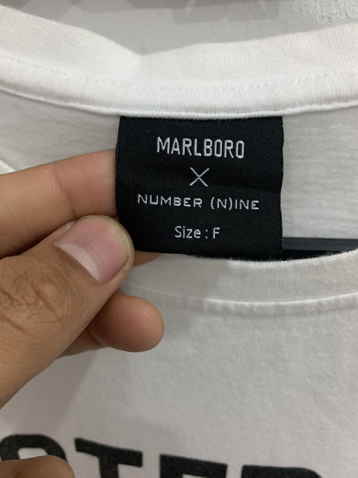Number (N)ine Number Nine Marlboro Rare Printed Tee Size US M / EU 48-50 / 2 - 4 Thumbnail