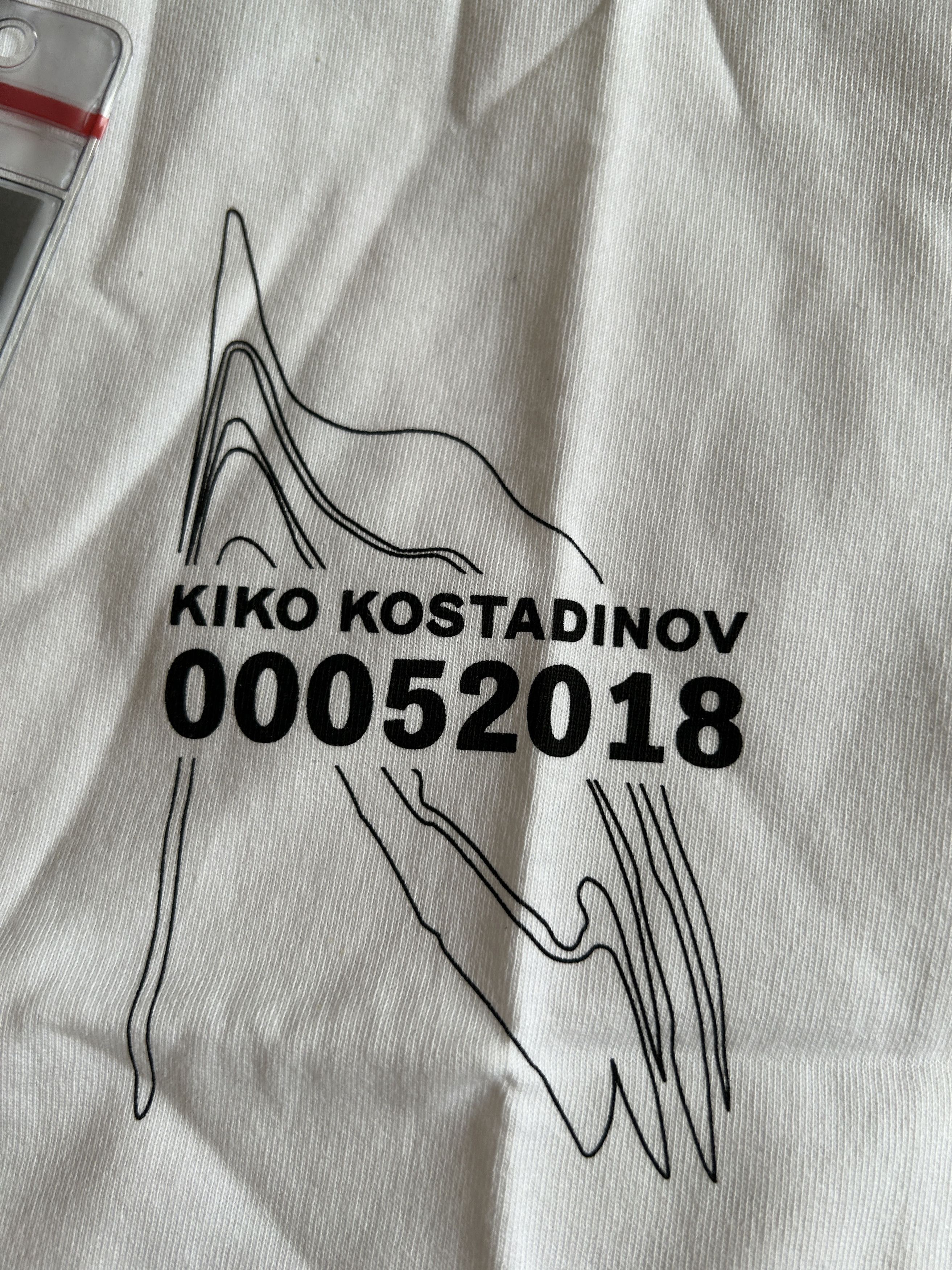 Kiko Kostadinov Obscured by Clouds White logo T-shirt Tee Affix Size US M / EU 48-50 / 2 - 3 Thumbnail