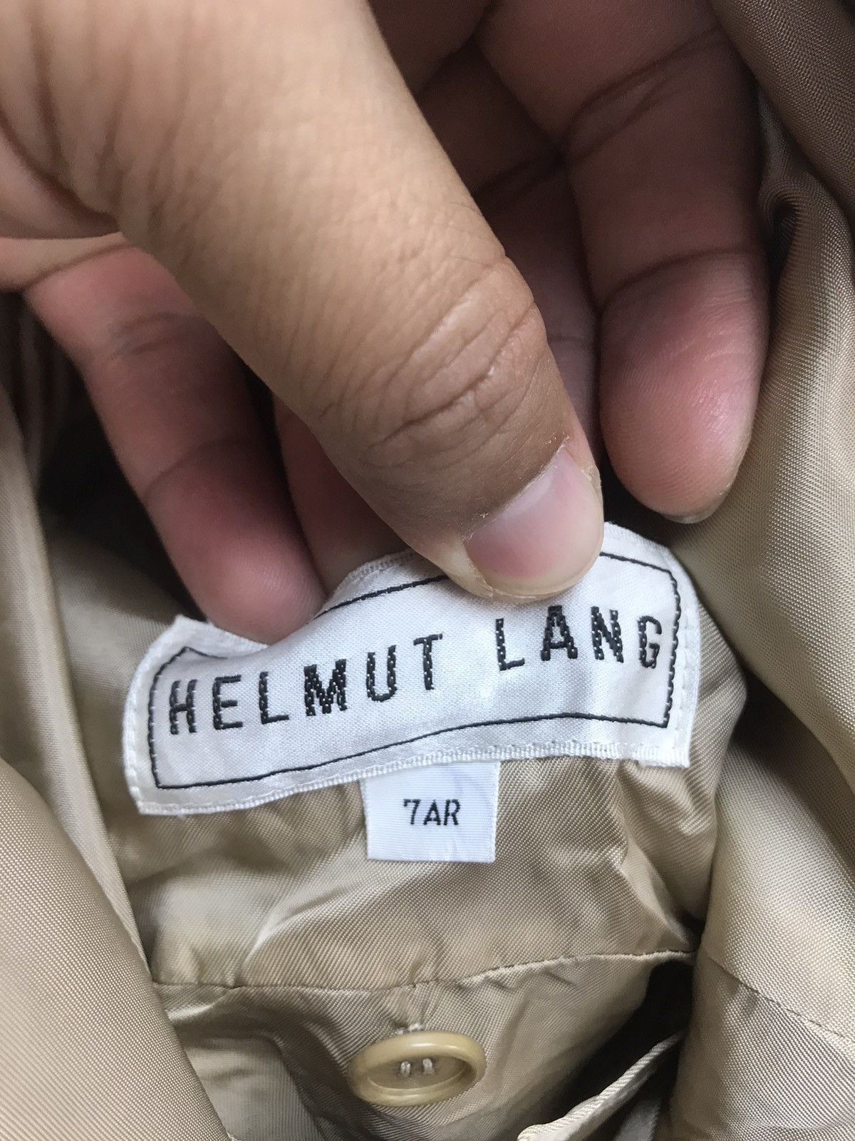Helmut Lang Vintage Helmut Lang Rare Design Long Jacket Size US S / EU 44-46 / 1 - 7 Thumbnail