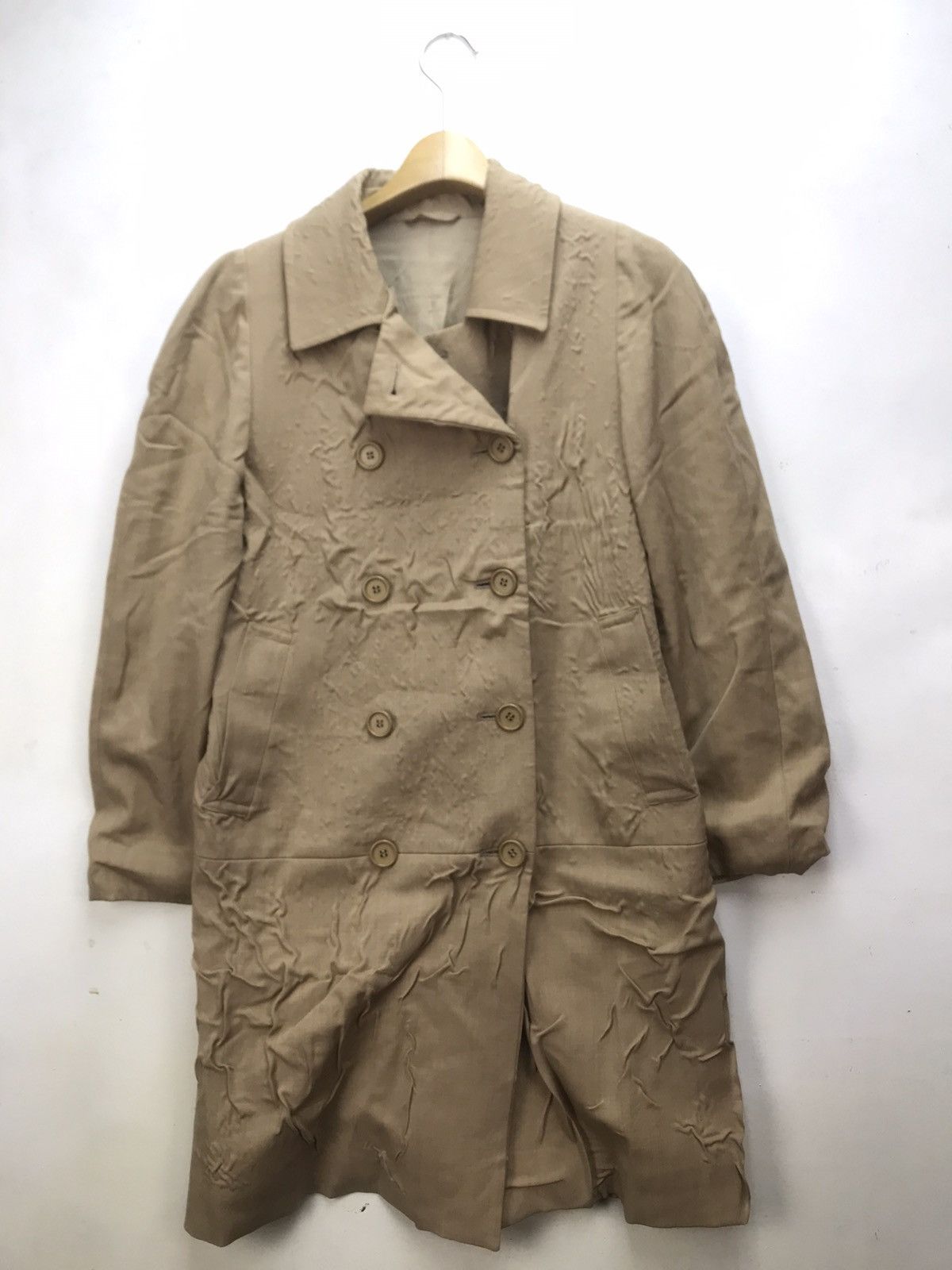 Helmut Lang Vintage Helmut Lang Rare Design Long Jacket Size US S / EU 44-46 / 1 - 1 Thumbnail
