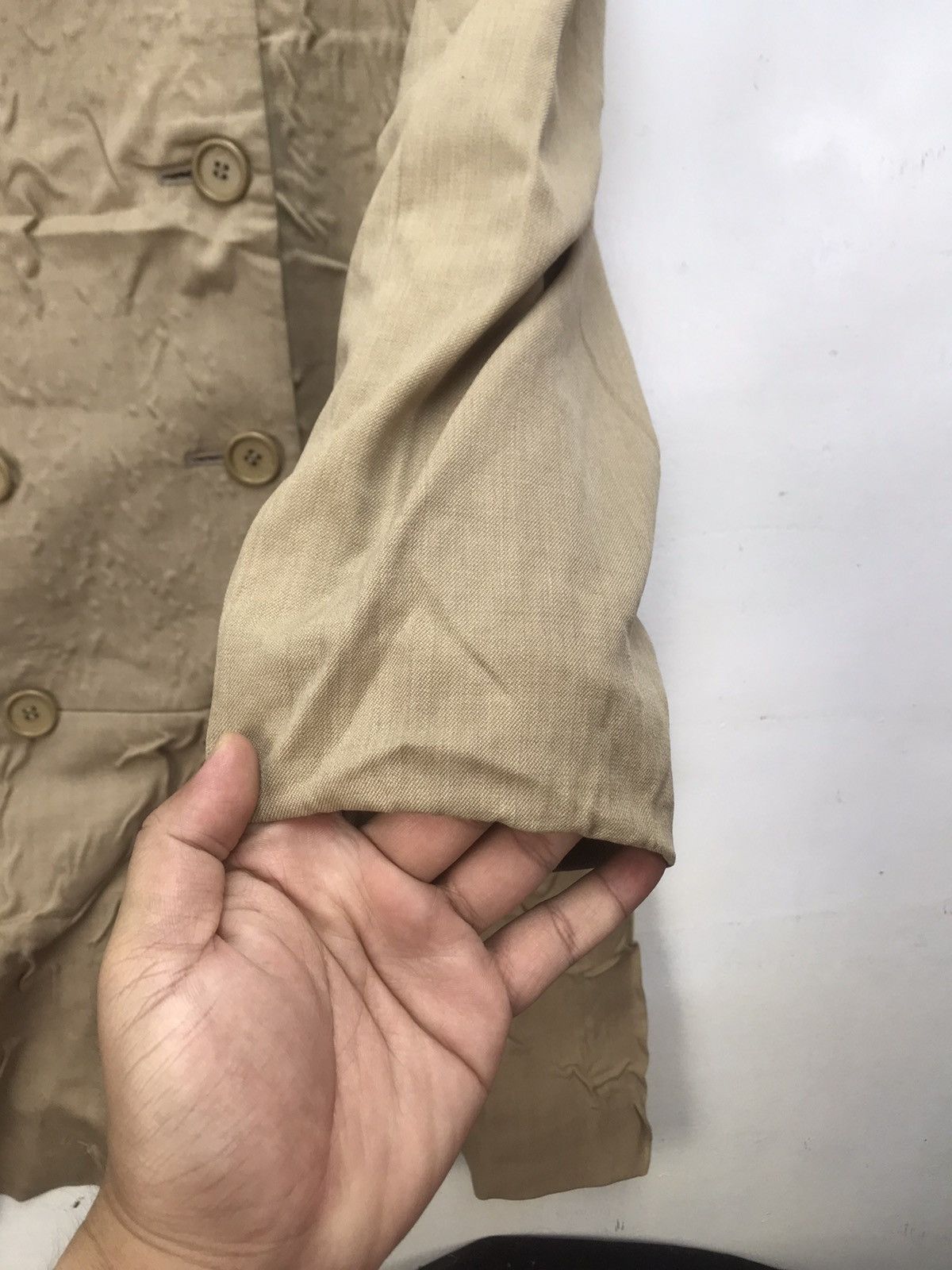 Helmut Lang Vintage Helmut Lang Rare Design Long Jacket Size US S / EU 44-46 / 1 - 4 Thumbnail