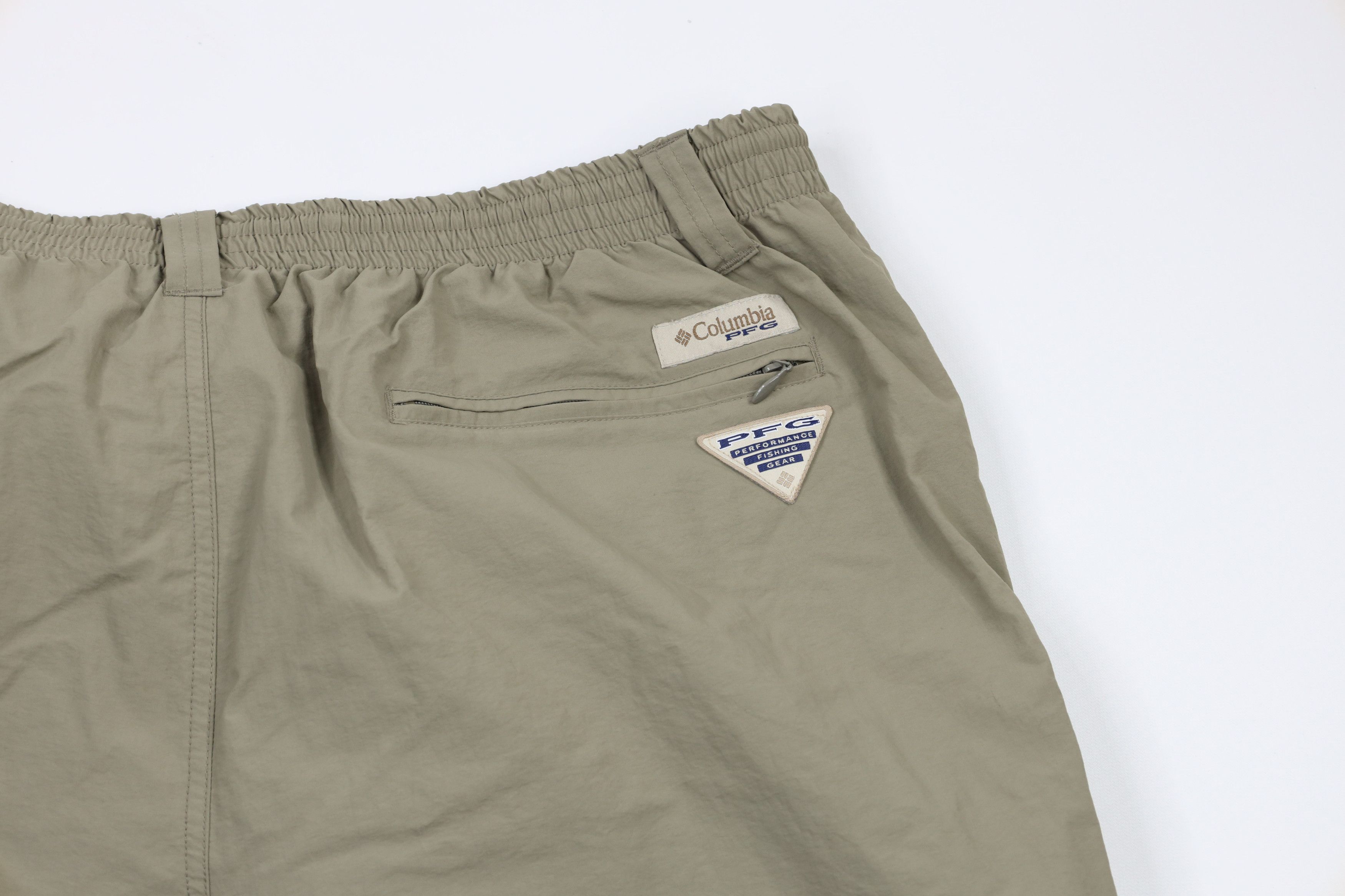 Columbia × Vintage Vintage Columbia PFG Lined Convertible Pants Shorts Green Size US 38 / EU 54 - 12 Thumbnail