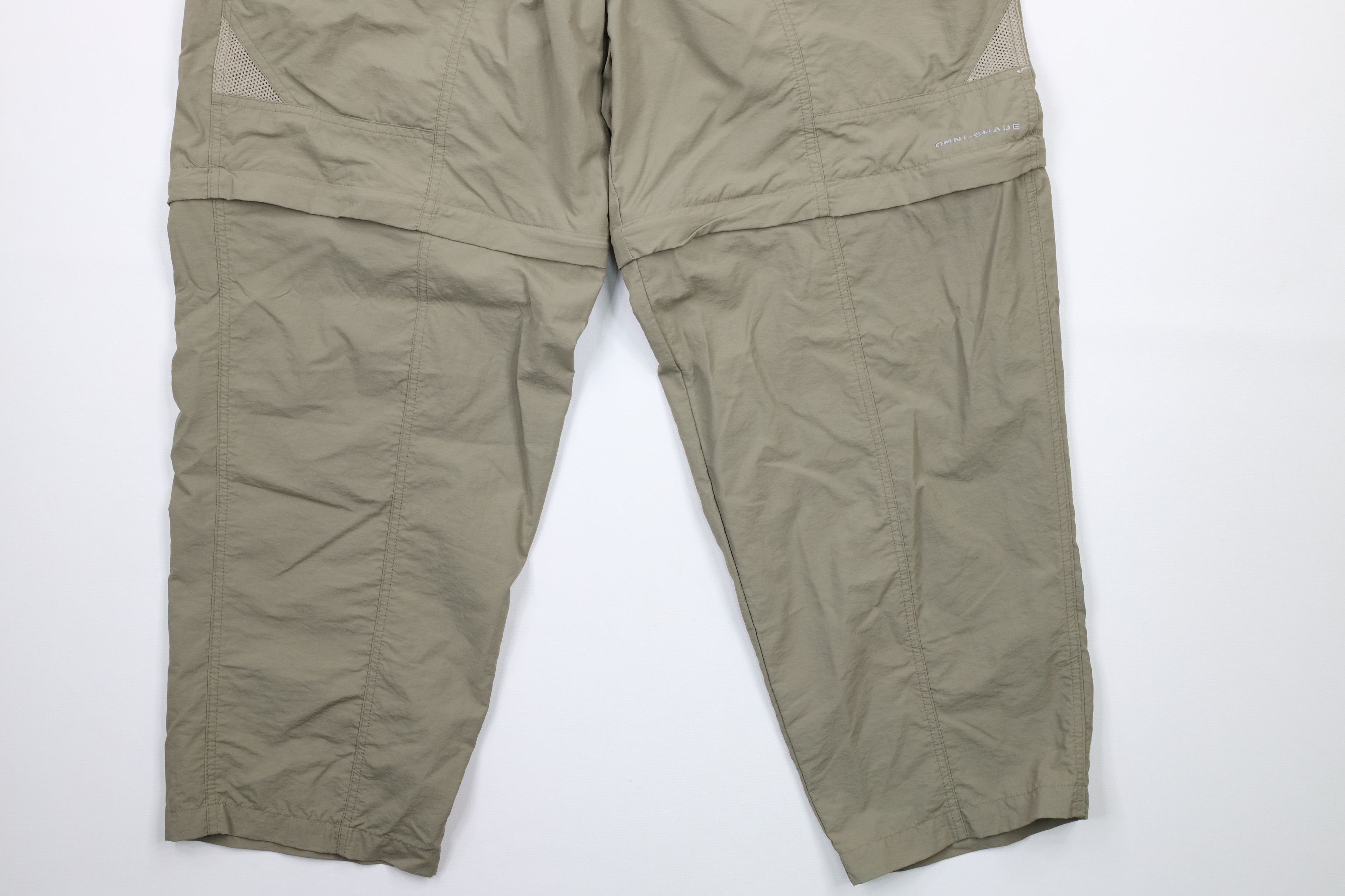 Columbia × Vintage Vintage Columbia PFG Lined Convertible Pants Shorts Green Size US 38 / EU 54 - 3 Thumbnail