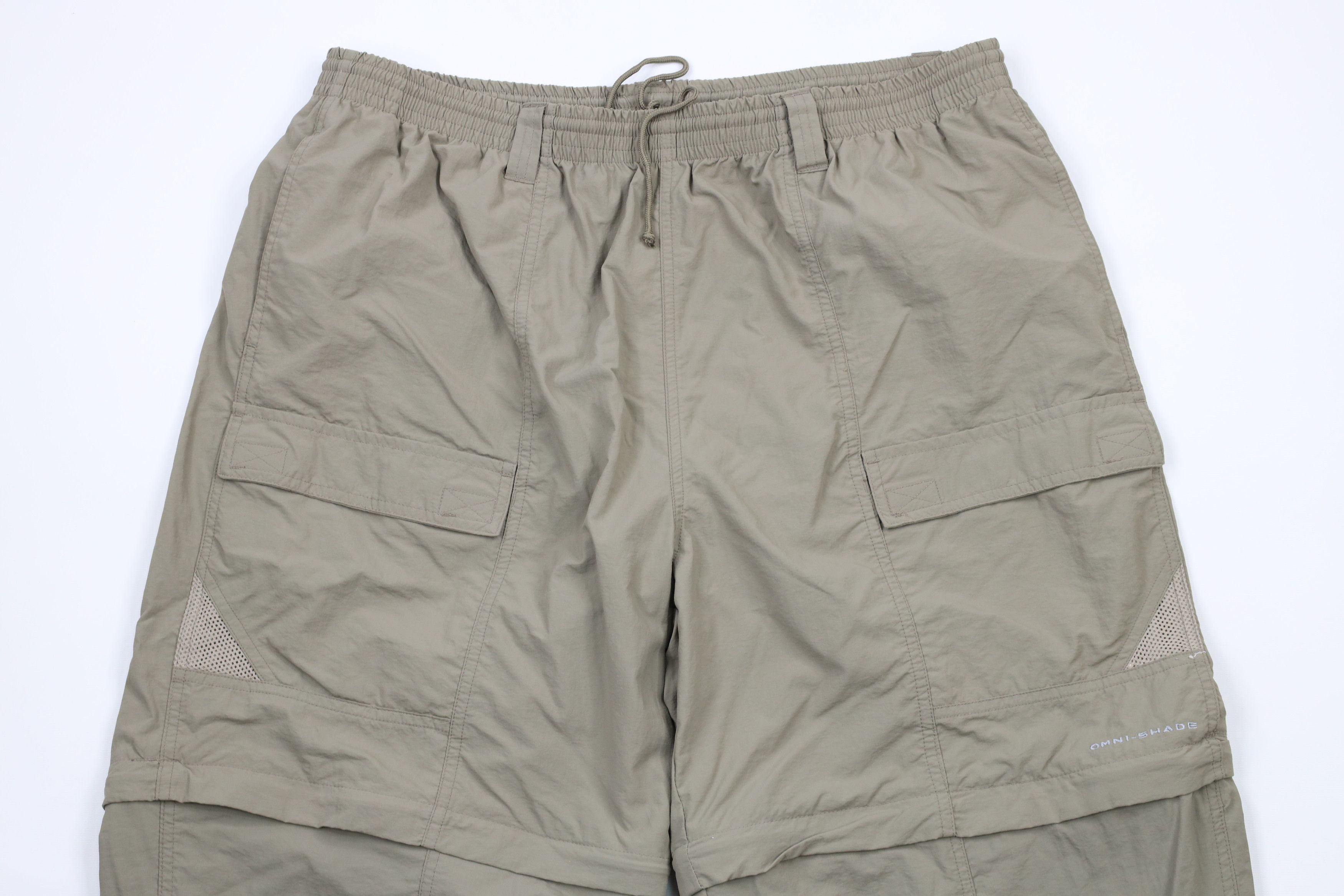 Columbia × Vintage Vintage Columbia PFG Lined Convertible Pants Shorts Green Size US 38 / EU 54 - 2 Thumbnail