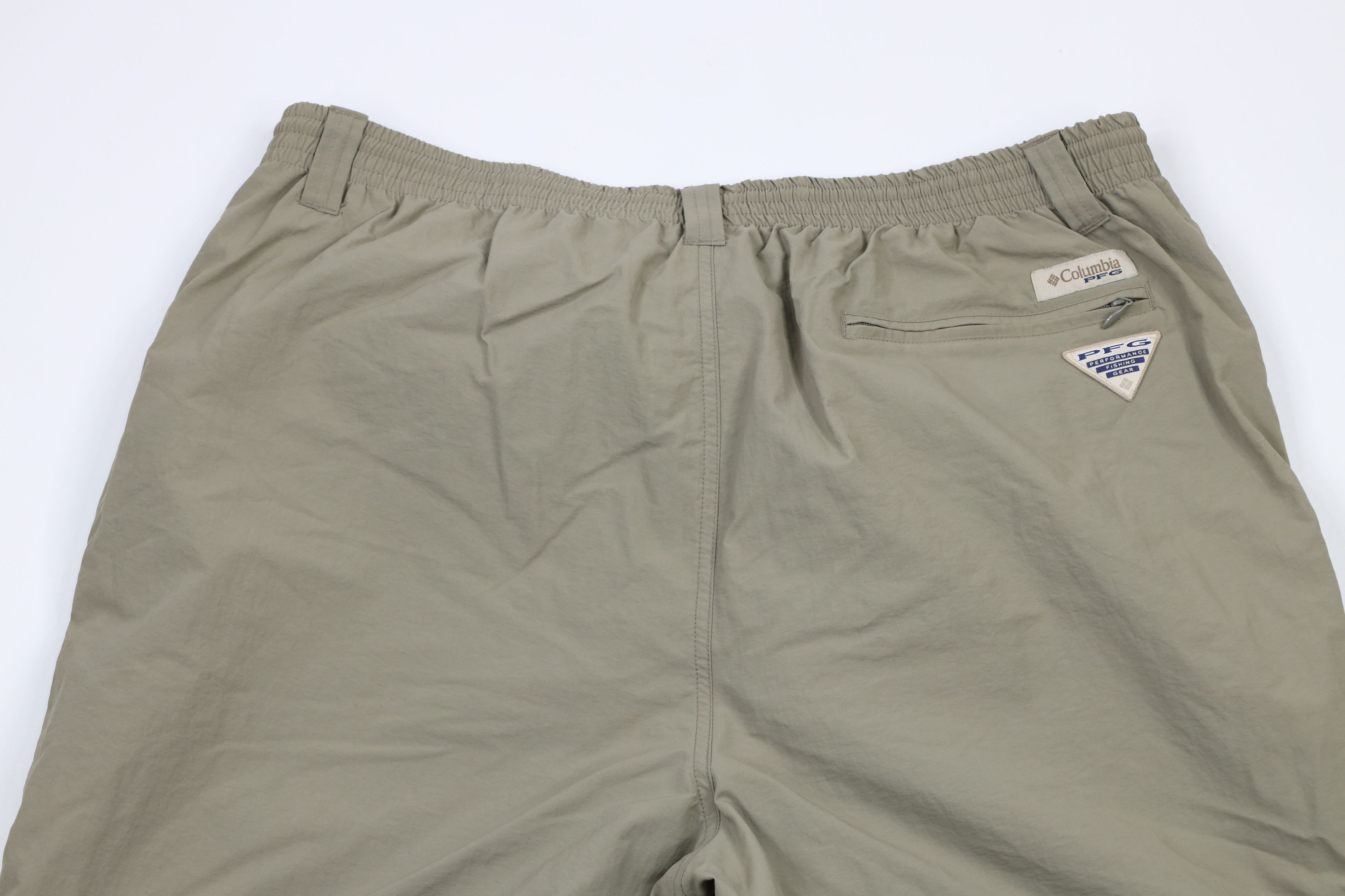 Columbia × Vintage Vintage Columbia PFG Lined Convertible Pants Shorts Green Size US 38 / EU 54 - 9 Thumbnail