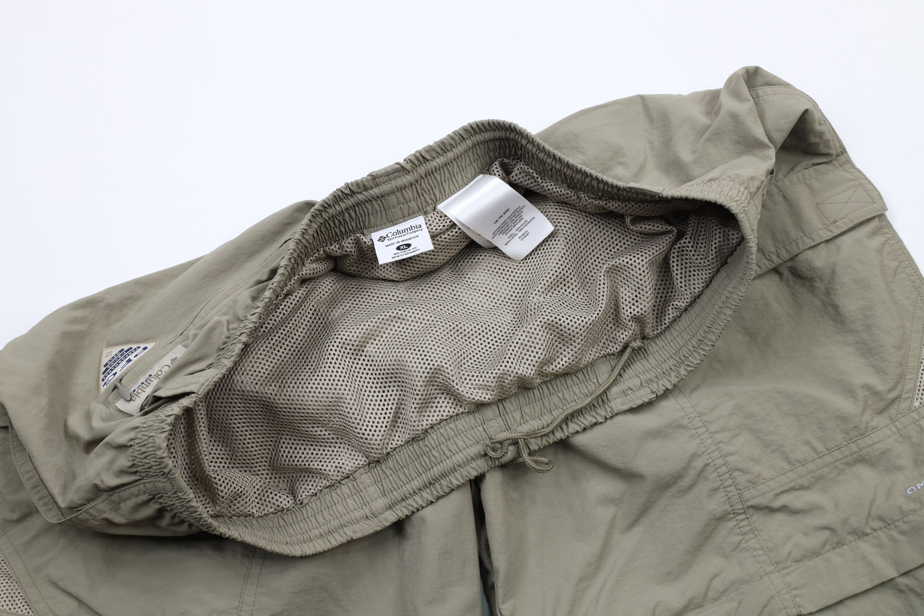 Columbia × Vintage Vintage Columbia PFG Lined Convertible Pants Shorts Green Size US 38 / EU 54 - 7 Thumbnail