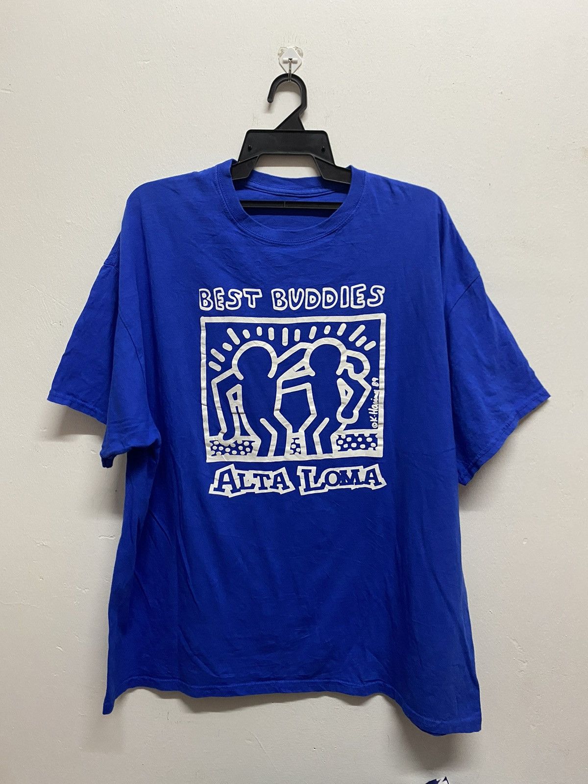 Vintage Keith Haring Best Buddies Pop Art Tee