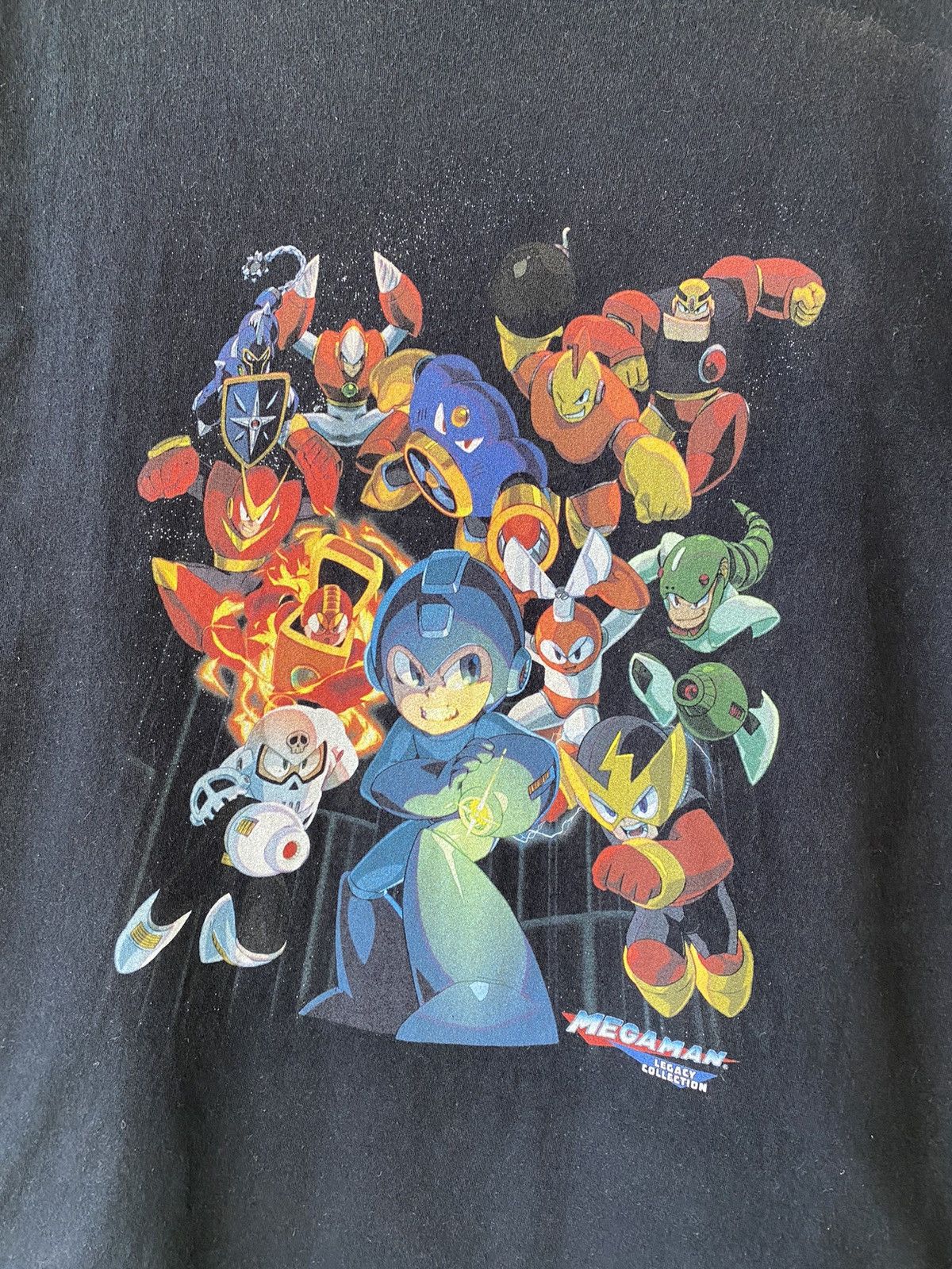 Vintage Vintage anime Game Megaman Tees Size US L / EU 52-54 / 3 - 3 Thumbnail