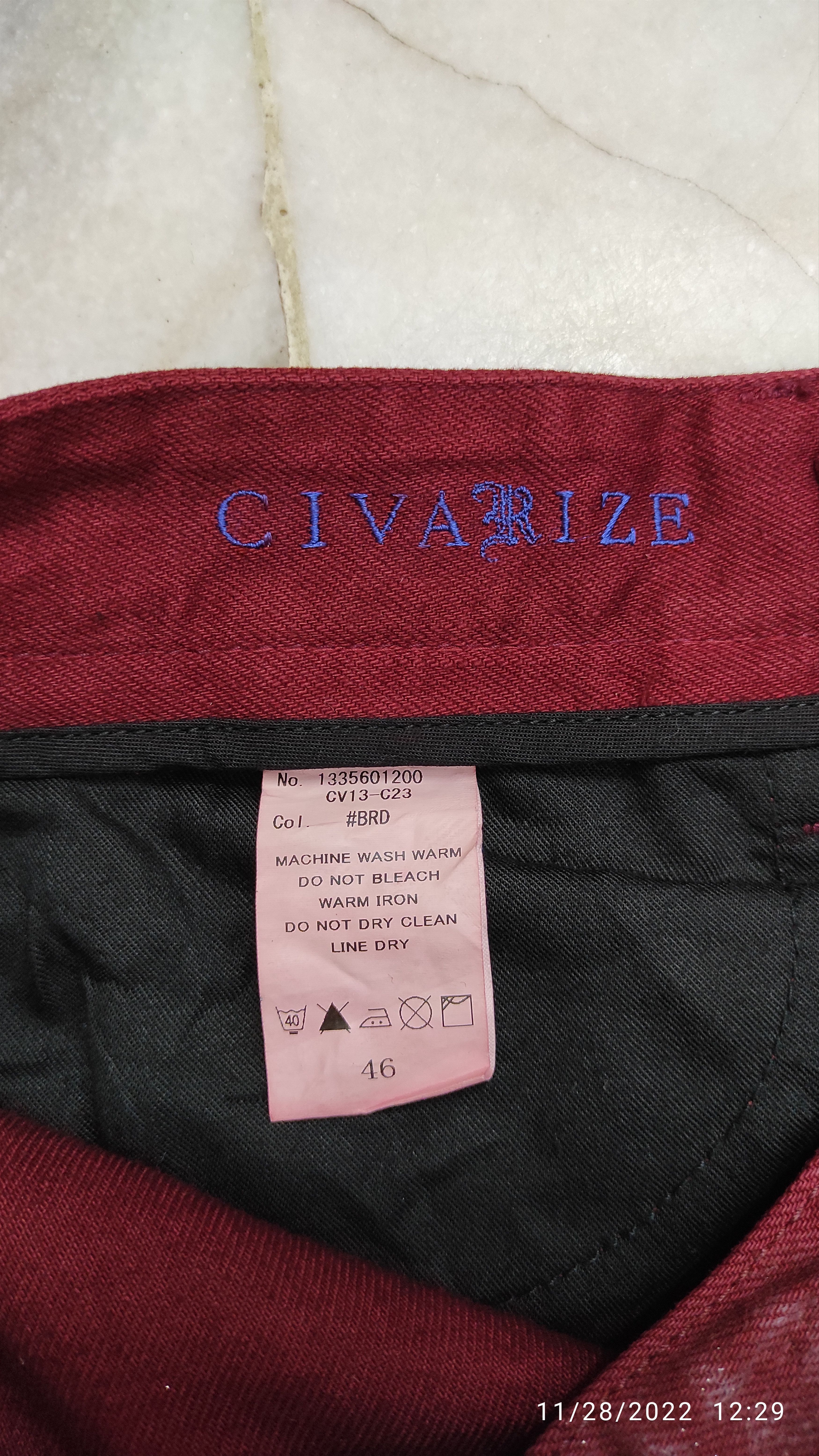 CIVARIZE Archive CIVARIZE Detroit Owens Waxed Jeans Size US 31 - 3 Thumbnail