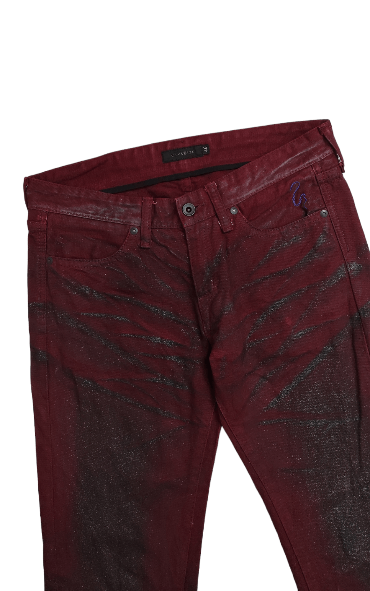 CIVARIZE Archive CIVARIZE Detroit Owens Waxed Jeans Size US 31 - 8 Thumbnail