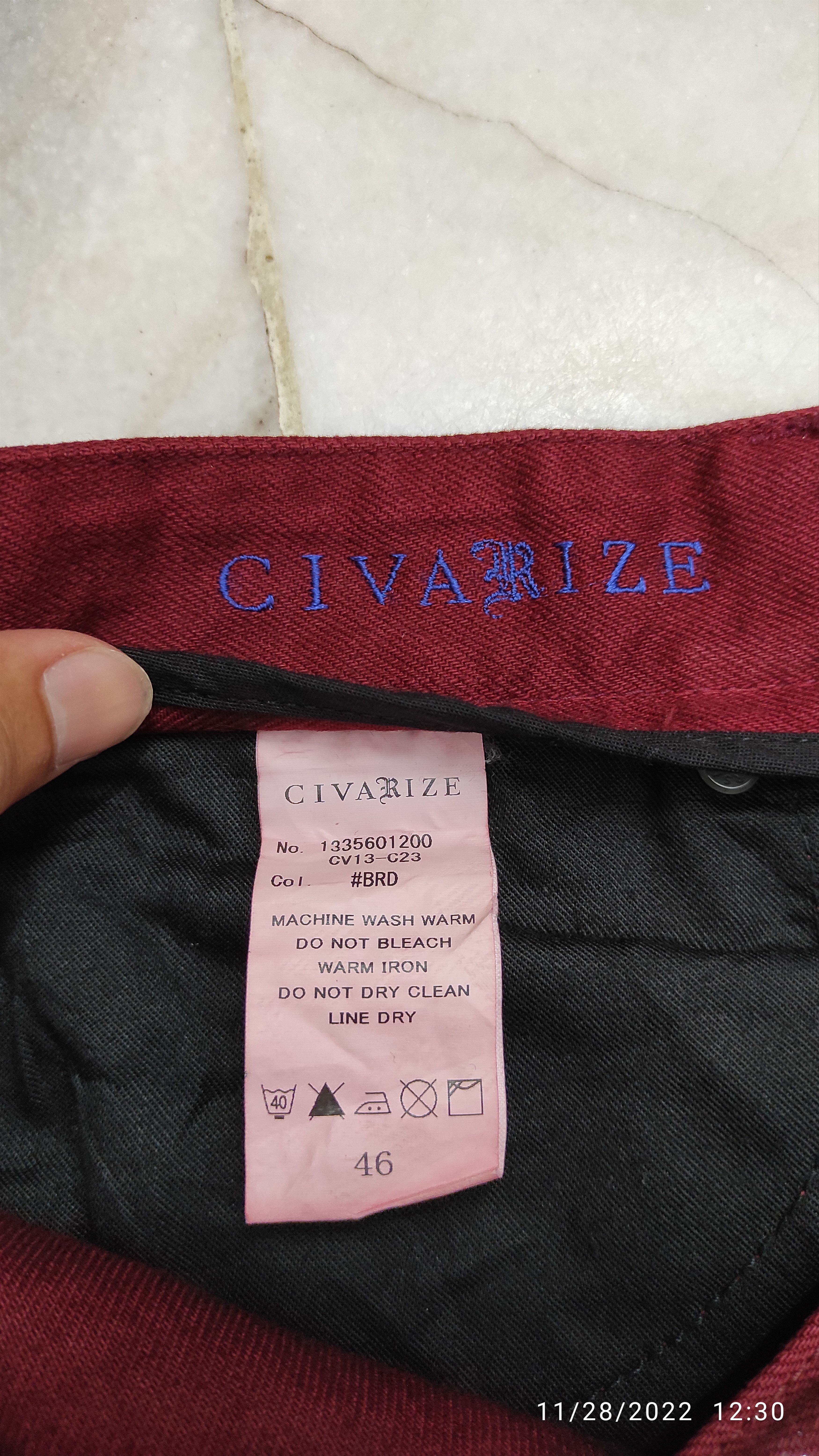 CIVARIZE Archive CIVARIZE Detroit Owens Waxed Jeans Size US 31 - 4 Thumbnail