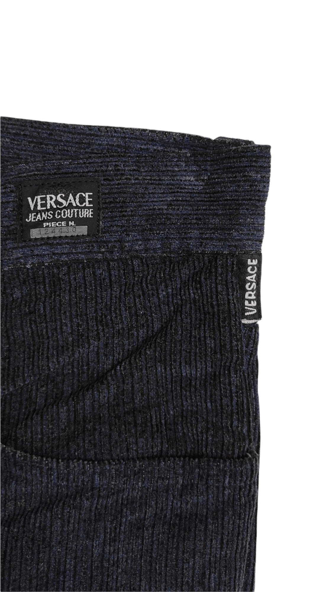 Versace Jeans Couture Archive 80's VERSACE JEANS COUTURE Velour MEDUSA Jeans Size US 32 / EU 48 - 4 Thumbnail