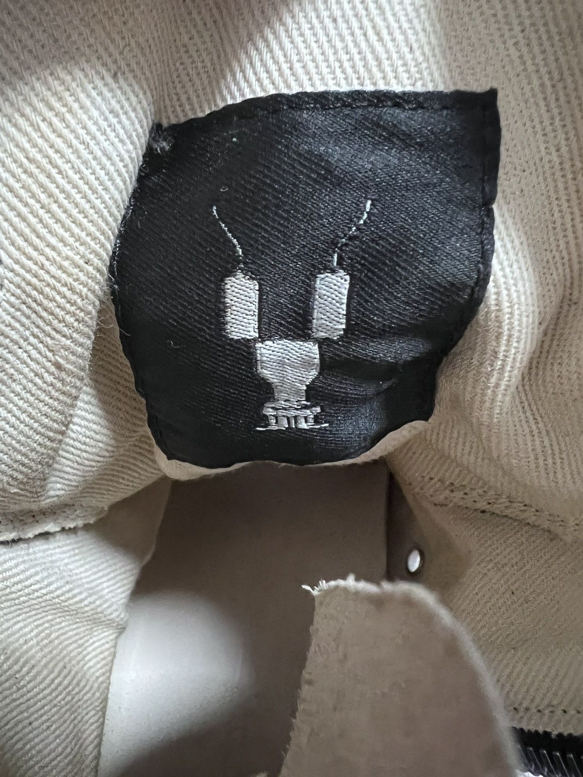 Rick Owens Rick owens drkshdw ss19 ramones high top sneakers sz 38.5 Size US 8.5 / IT 38.5 - 9 Thumbnail