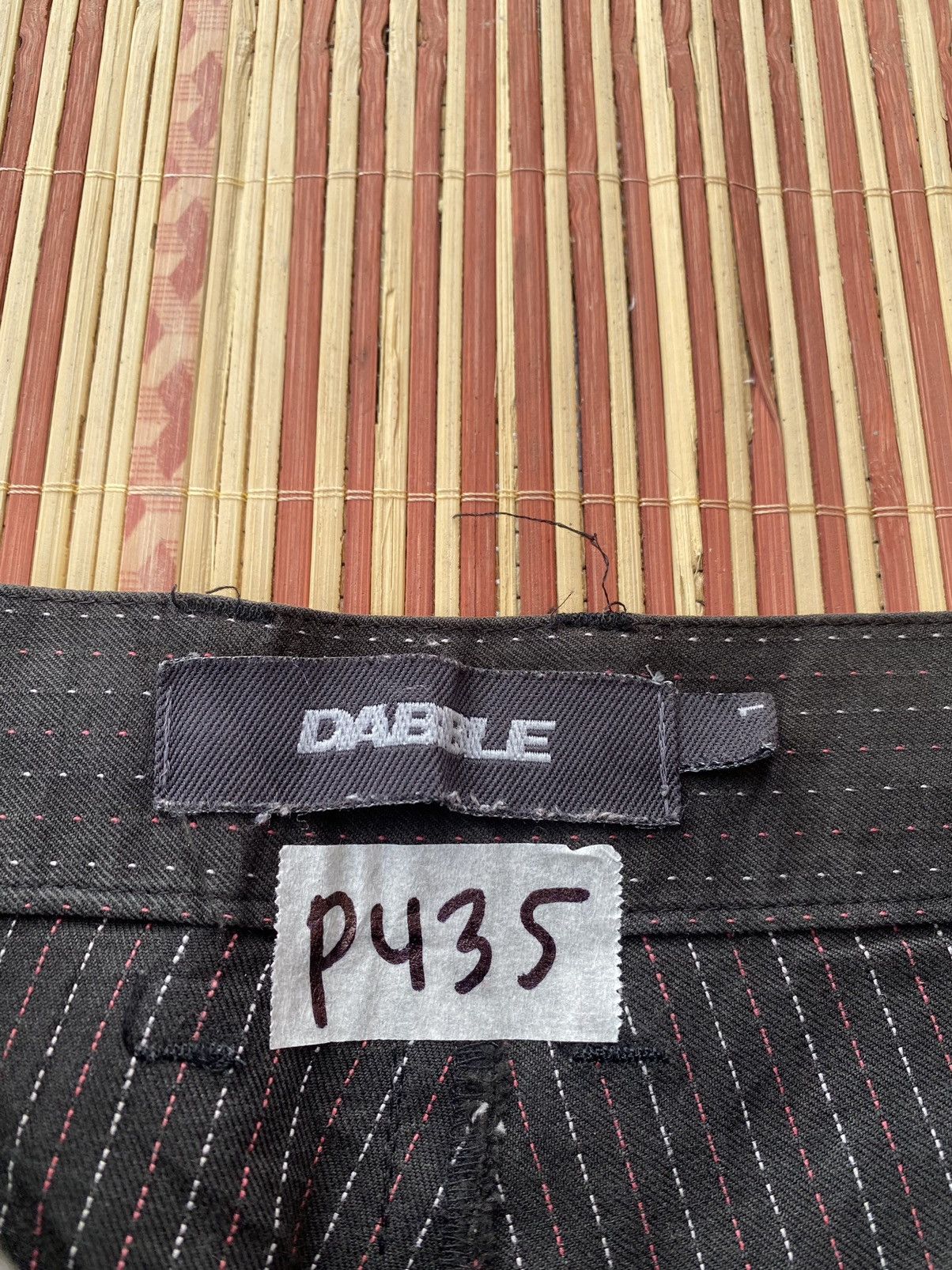 Japanese Brand Dabble Japanese Brand With Riri Zipper Pant Size US 28 / EU 44 - 4 Thumbnail