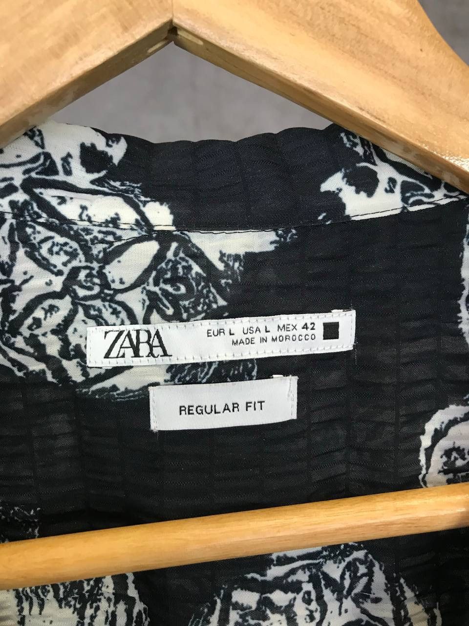 Zara Zara Hawaiian art shirt Size US L / EU 52-54 / 3 - 4 Thumbnail