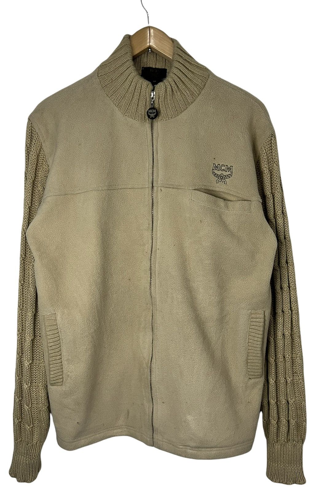 MCM × Vintage MCM Fleece Jacket Size US M / EU 48-50 / 2 - 1 Thumbnail