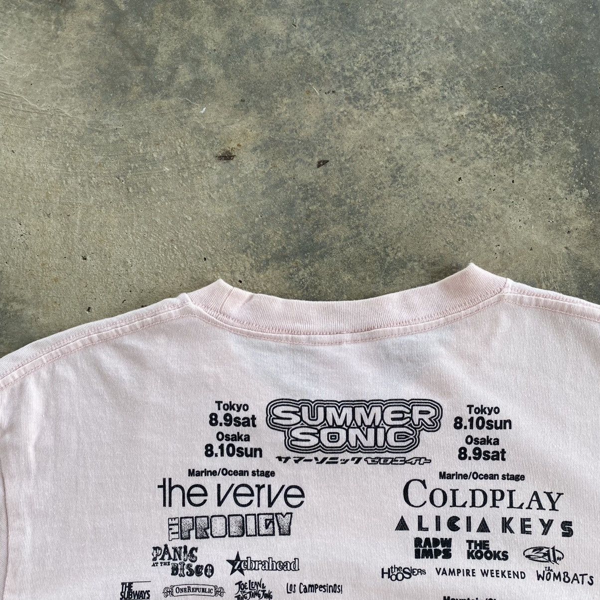 Band Tees Vintage Y2k Summer Sonic Band Tour Tshirt Size US M / EU 48-50 / 2 - 5 Thumbnail