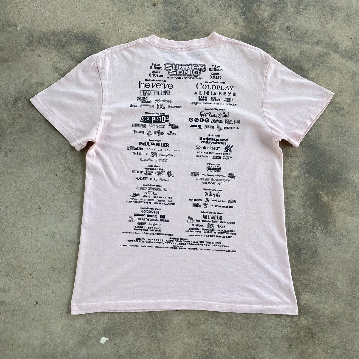 Band Tees Vintage Y2k Summer Sonic Band Tour Tshirt Size US M / EU 48-50 / 2 - 2 Thumbnail