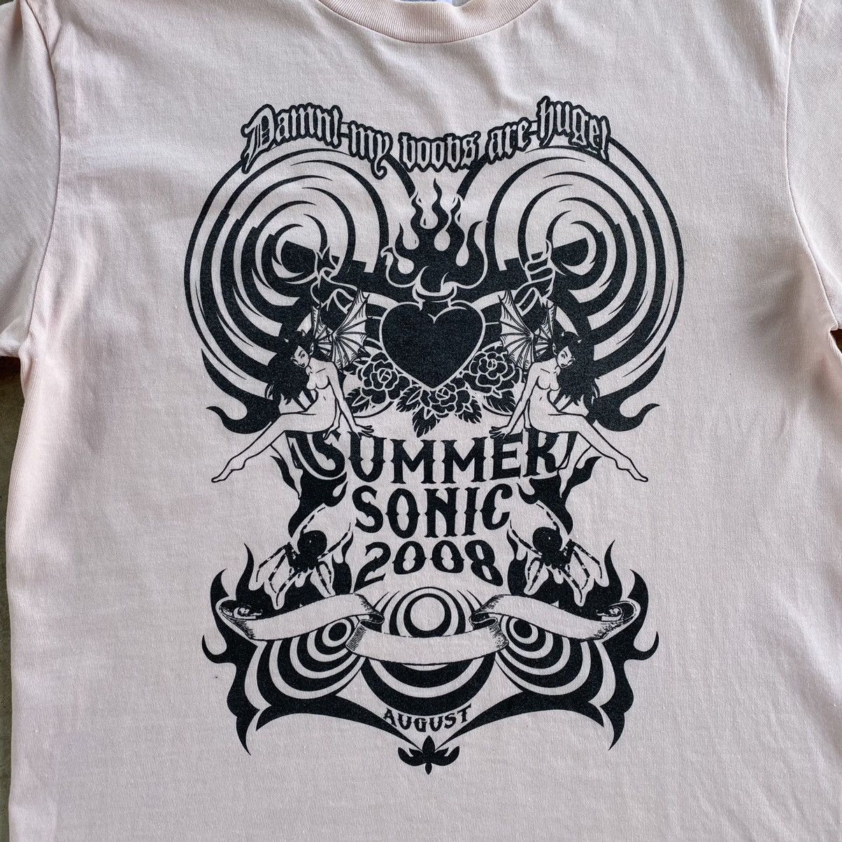 Band Tees Vintage Y2k Summer Sonic Band Tour Tshirt Size US M / EU 48-50 / 2 - 3 Thumbnail