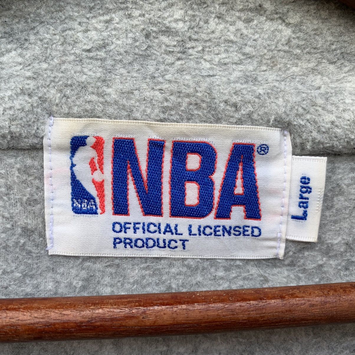 NBA VINTAGE 90s NBA BASKETBALL FLEECE JACKET EMBROIDERED LOGO Size US L / EU 52-54 / 3 - 6 Thumbnail