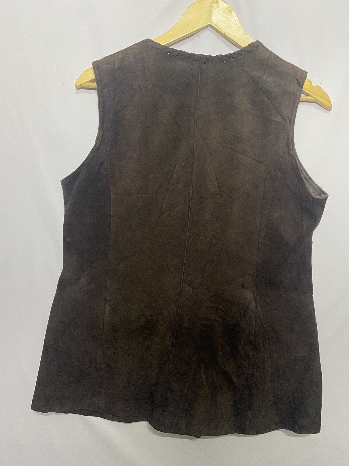(E)LEATHER VEST HYPEBEAST LADIES