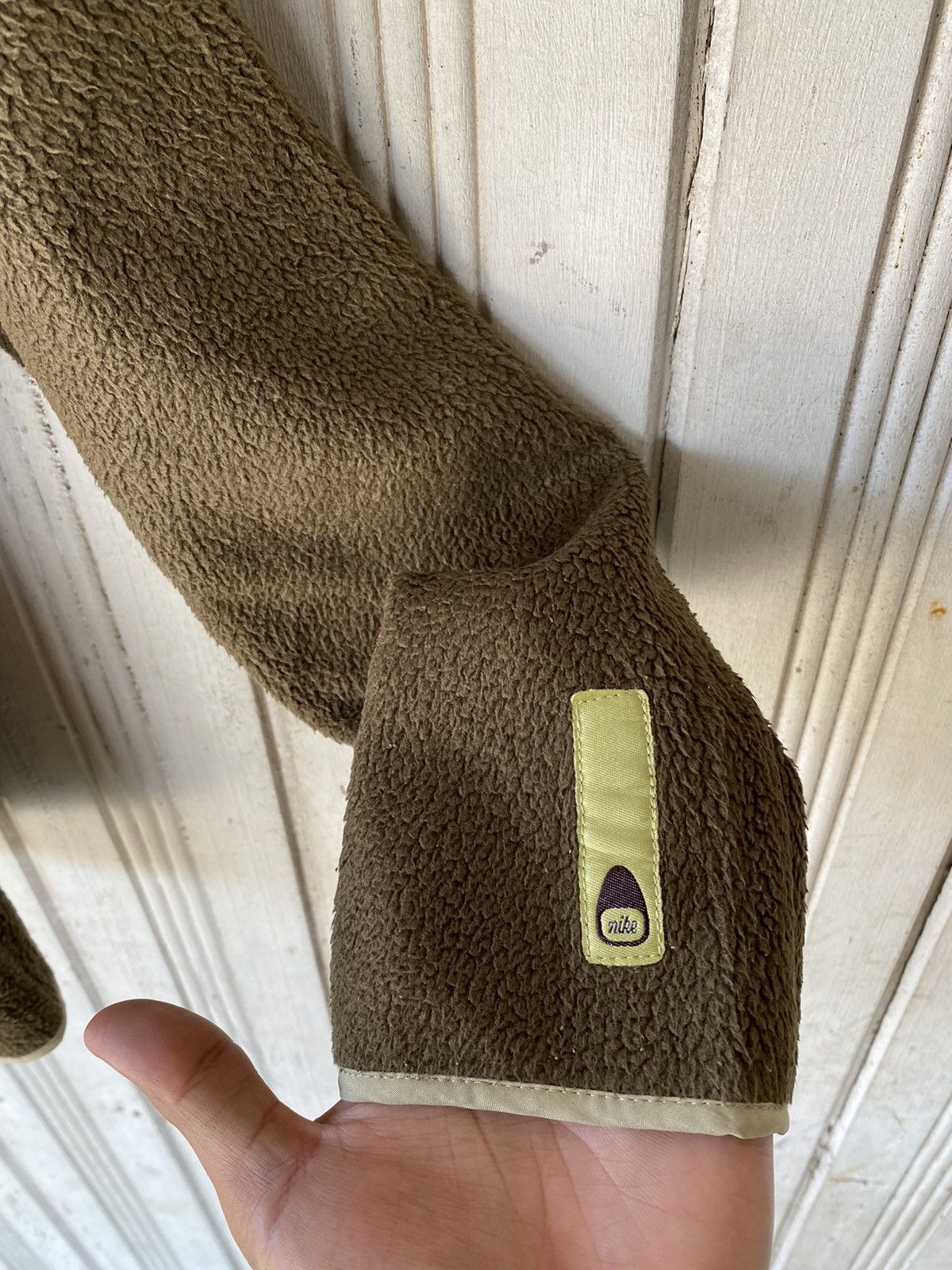 Nike Vintage Nike Cropped Sherpa Sweater Size M / US 6-8 / IT 42-44 - 6 Thumbnail