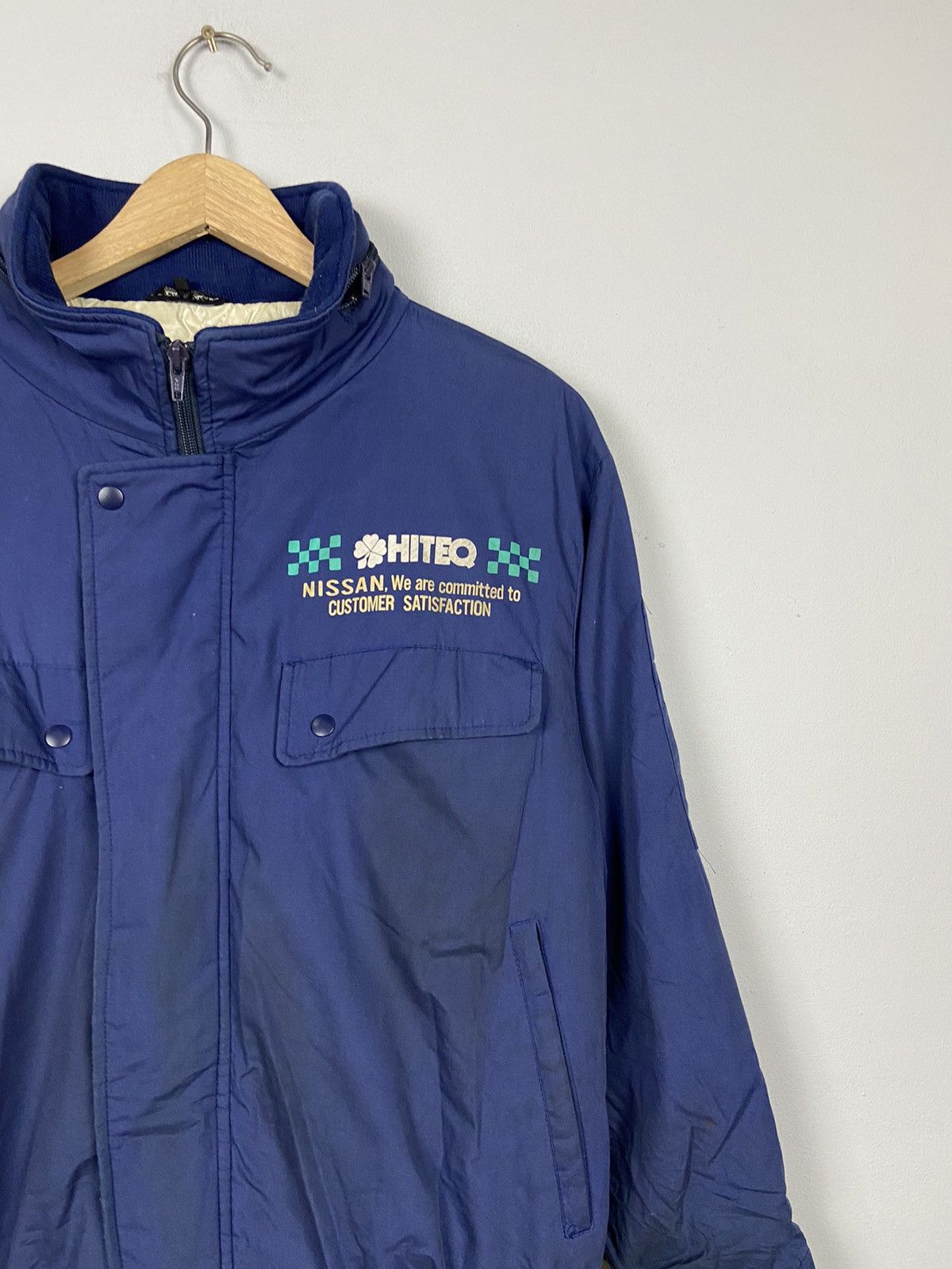 Japanese Brand Nissan Hitex Bomber Racing Jacket Size US L / EU 52-54 / 3 - 6 Thumbnail