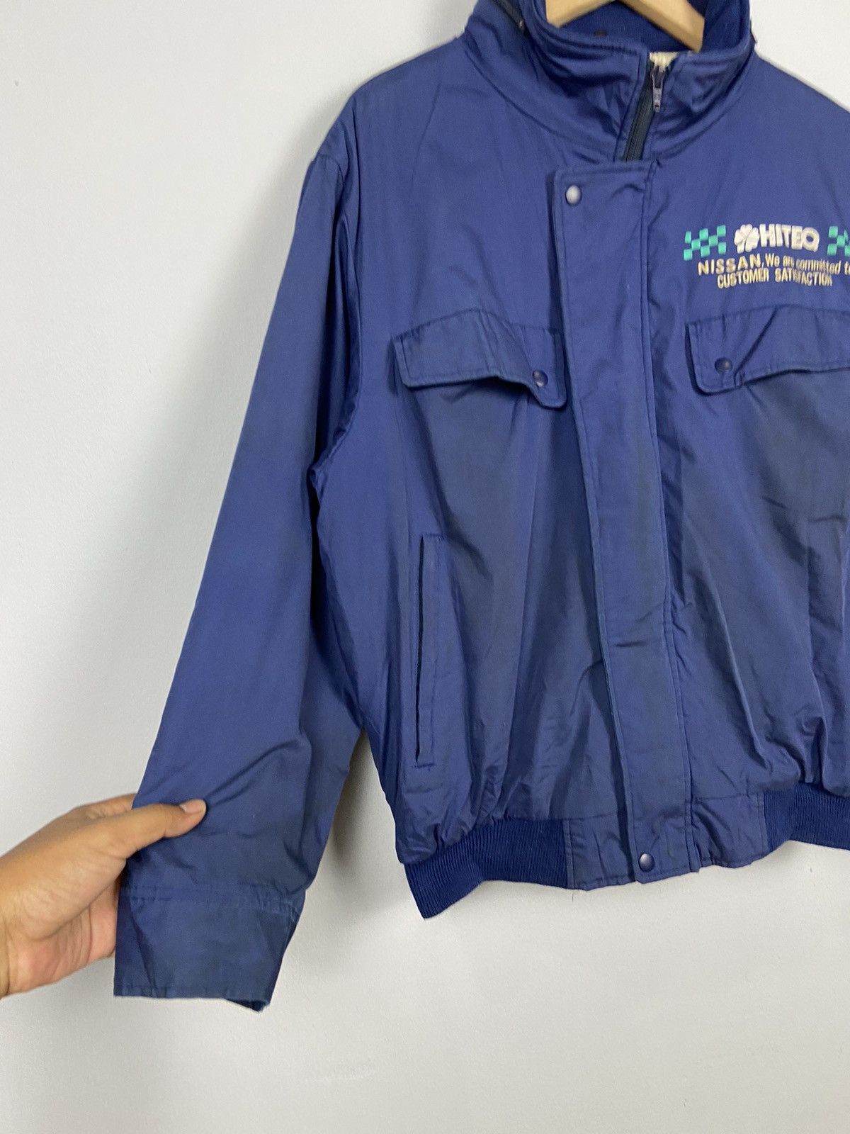 Japanese Brand Nissan Hitex Bomber Racing Jacket Size US L / EU 52-54 / 3 - 8 Thumbnail