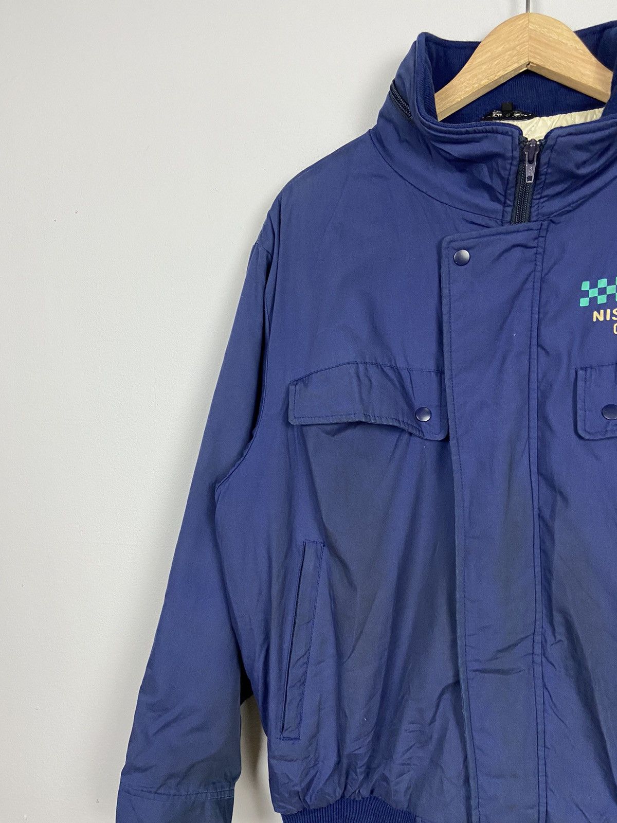 Japanese Brand Nissan Hitex Bomber Racing Jacket Size US L / EU 52-54 / 3 - 7 Thumbnail