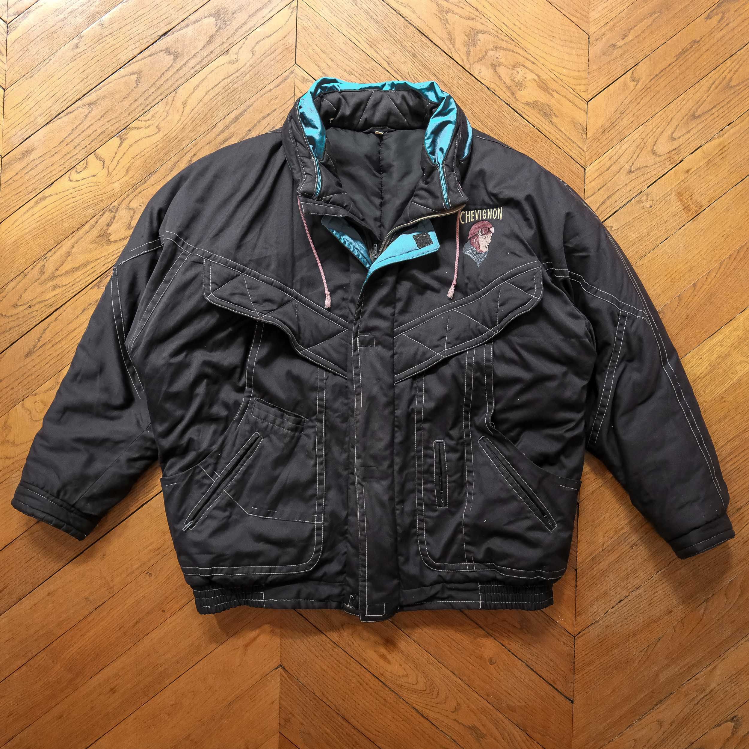 90'S Chevignon Bomber Jacket