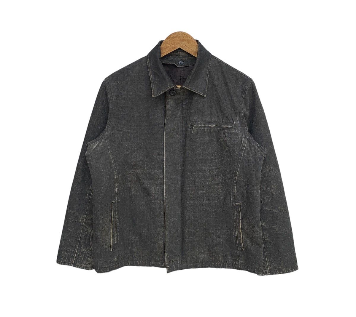 image of Archival Clothing x Takeo Kikuchi Needgonevintage Takeo Kikuchi Bomber Jacket Nice Design (Size Med