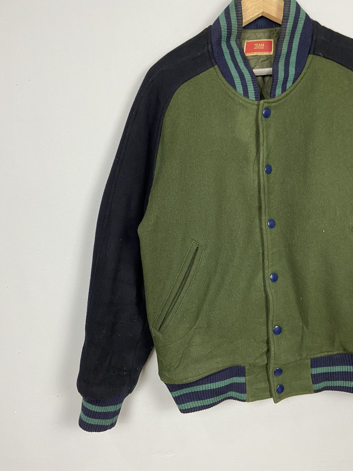ABAHOUSE Vintage Abahouse Team Abahouse Woolen Varsity Jacket Size US L / EU 52-54 / 3 - 9 Thumbnail