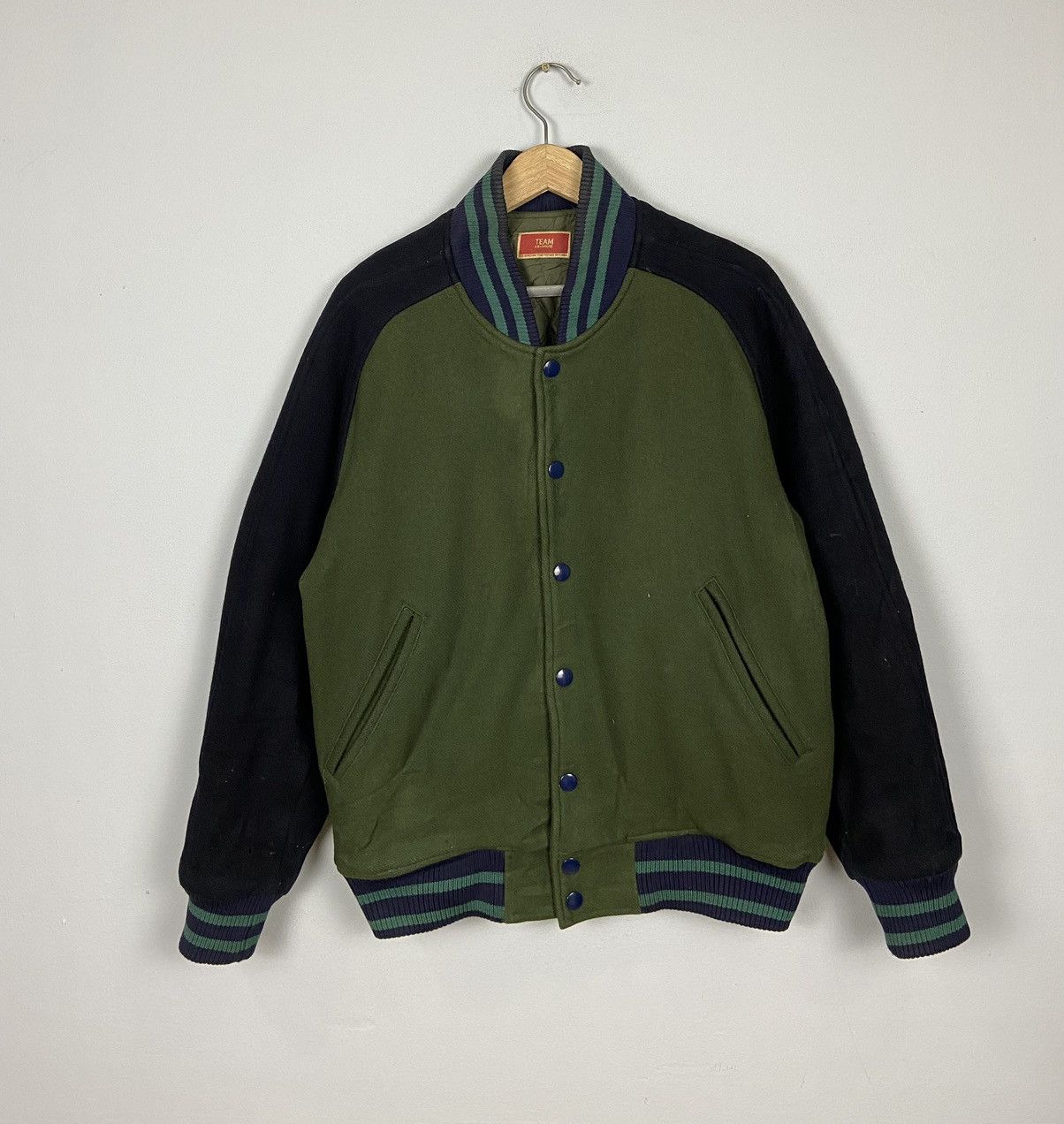 ABAHOUSE Vintage Abahouse Team Abahouse Woolen Varsity Jacket Size US L / EU 52-54 / 3 - 7 Thumbnail