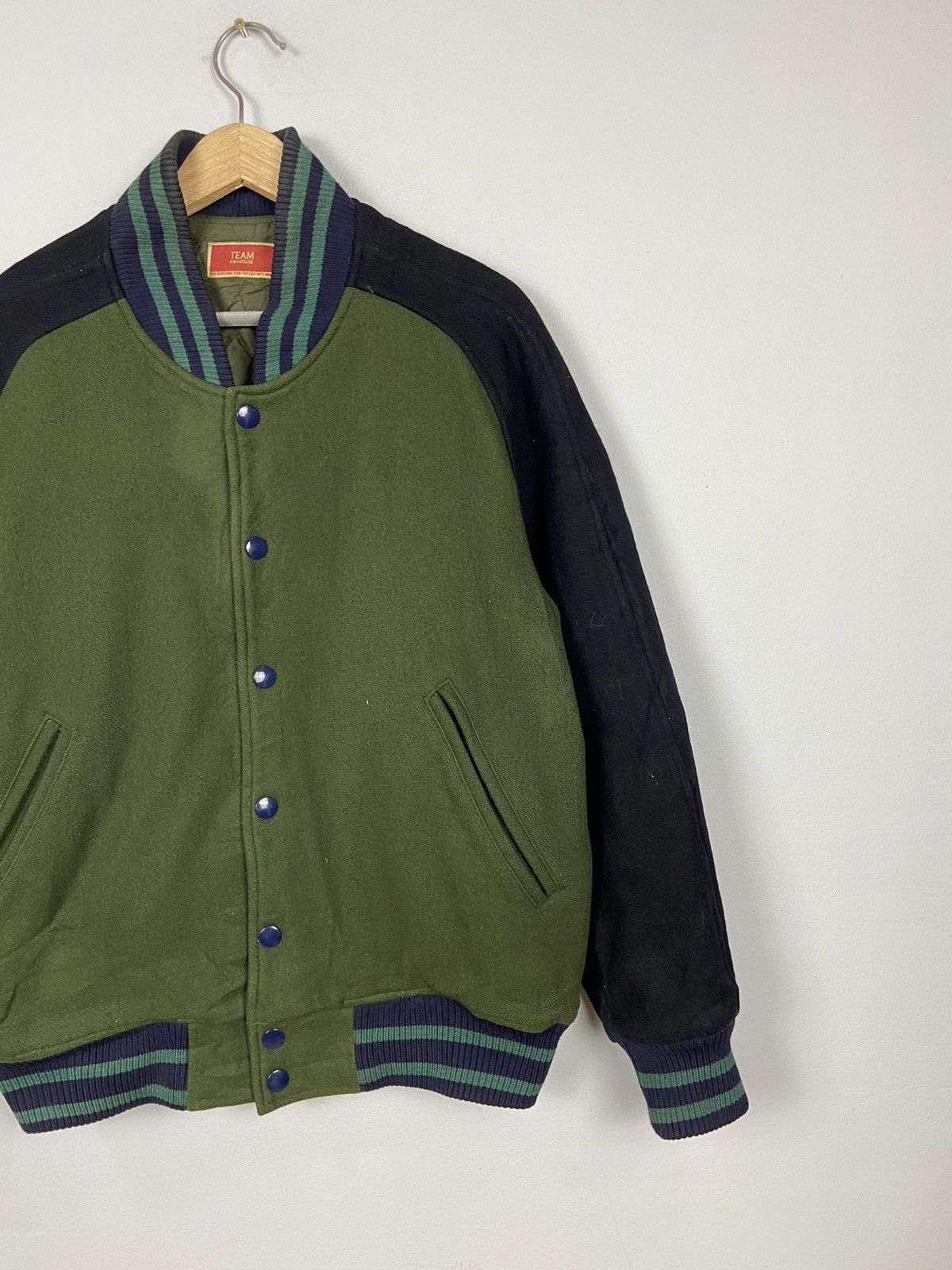 ABAHOUSE Vintage Abahouse Team Abahouse Woolen Varsity Jacket Size US L / EU 52-54 / 3 - 8 Thumbnail