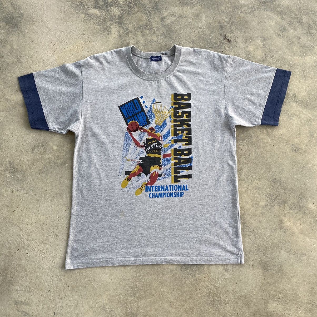 Vintage Vintage Basketball Championship T-shirt Size US M / EU 48-50 / 2 - 1 Thumbnail